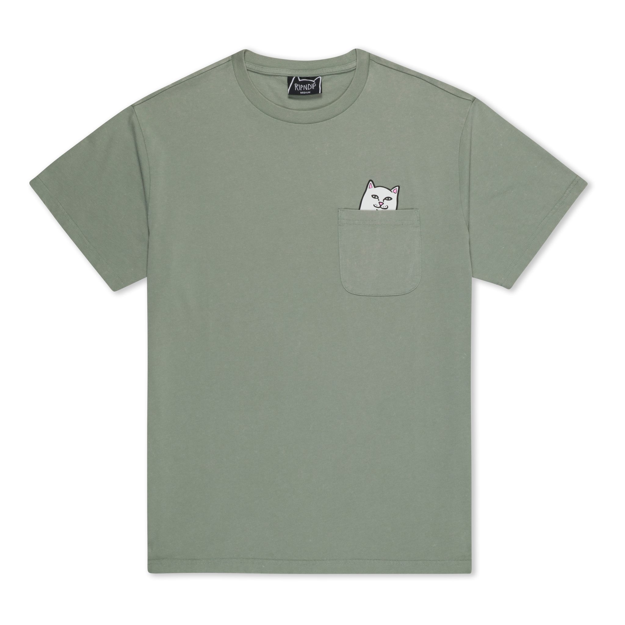 LORD NERMAL POCKET TEE (SAGE VINTAGE WASH)