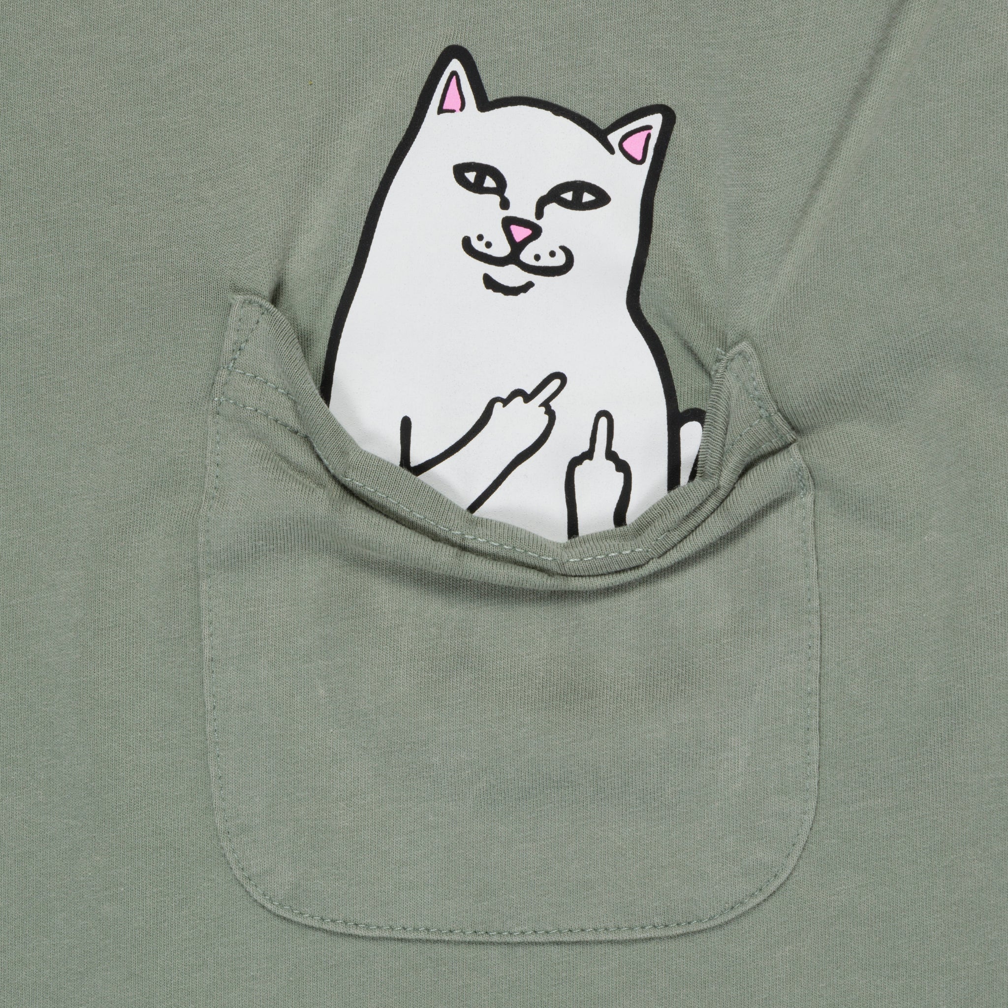 LORD NERMAL POCKET TEE (SAGE VINTAGE WASH)