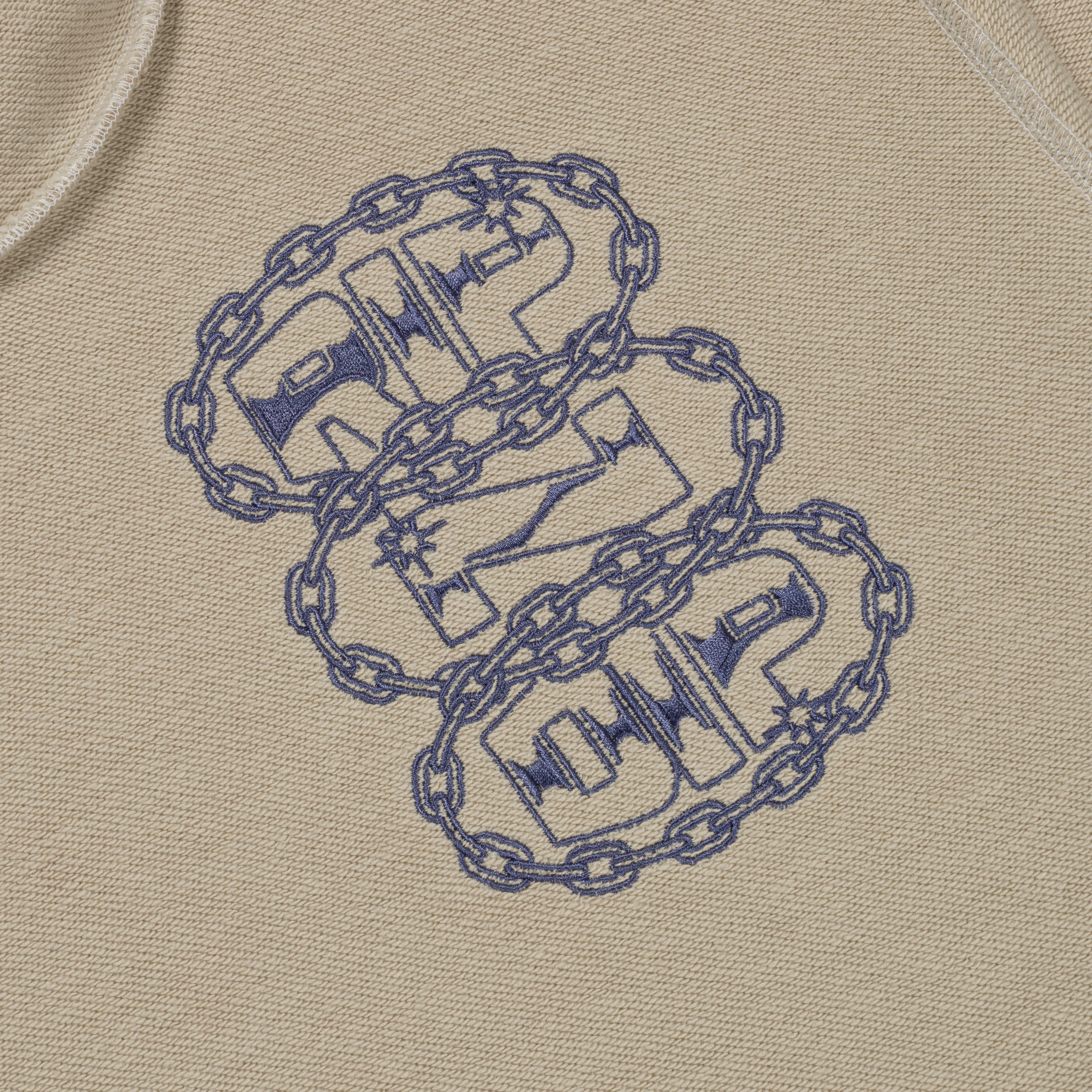 LINKED UP REVERSE STITCHED HOODIE