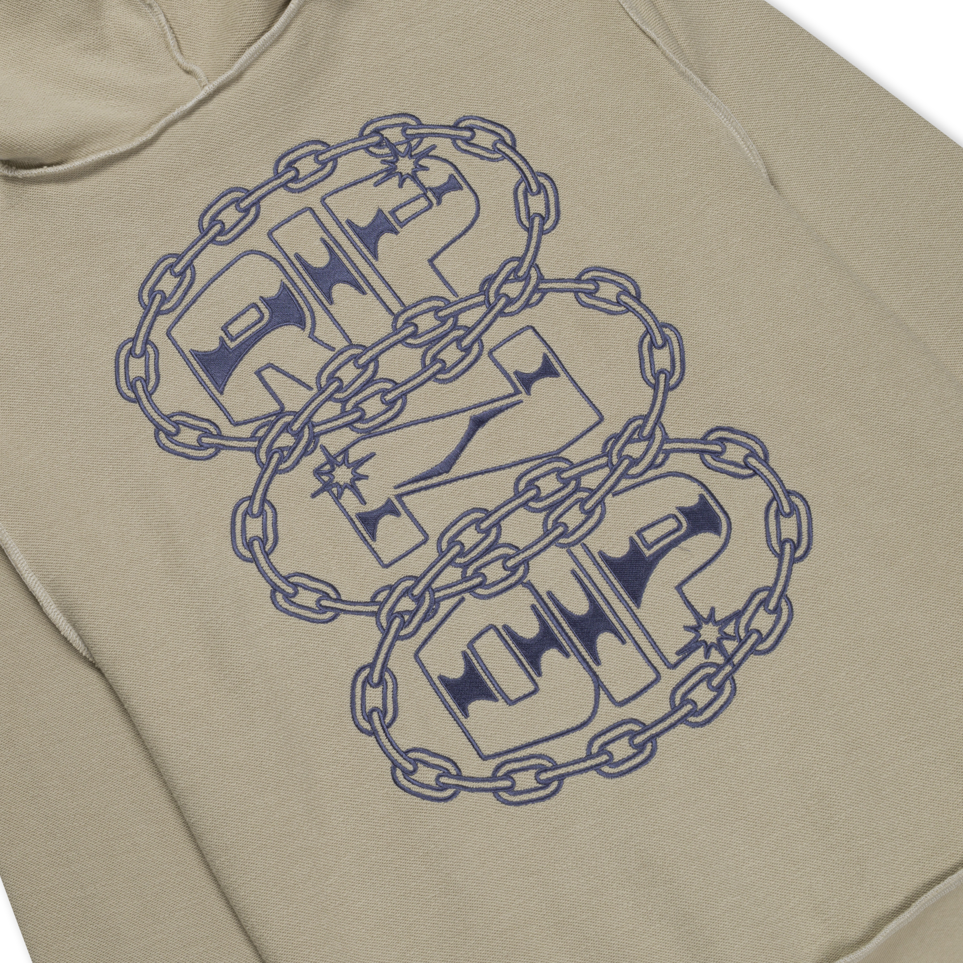 LINKED UP REVERSE STITCHED HOODIE