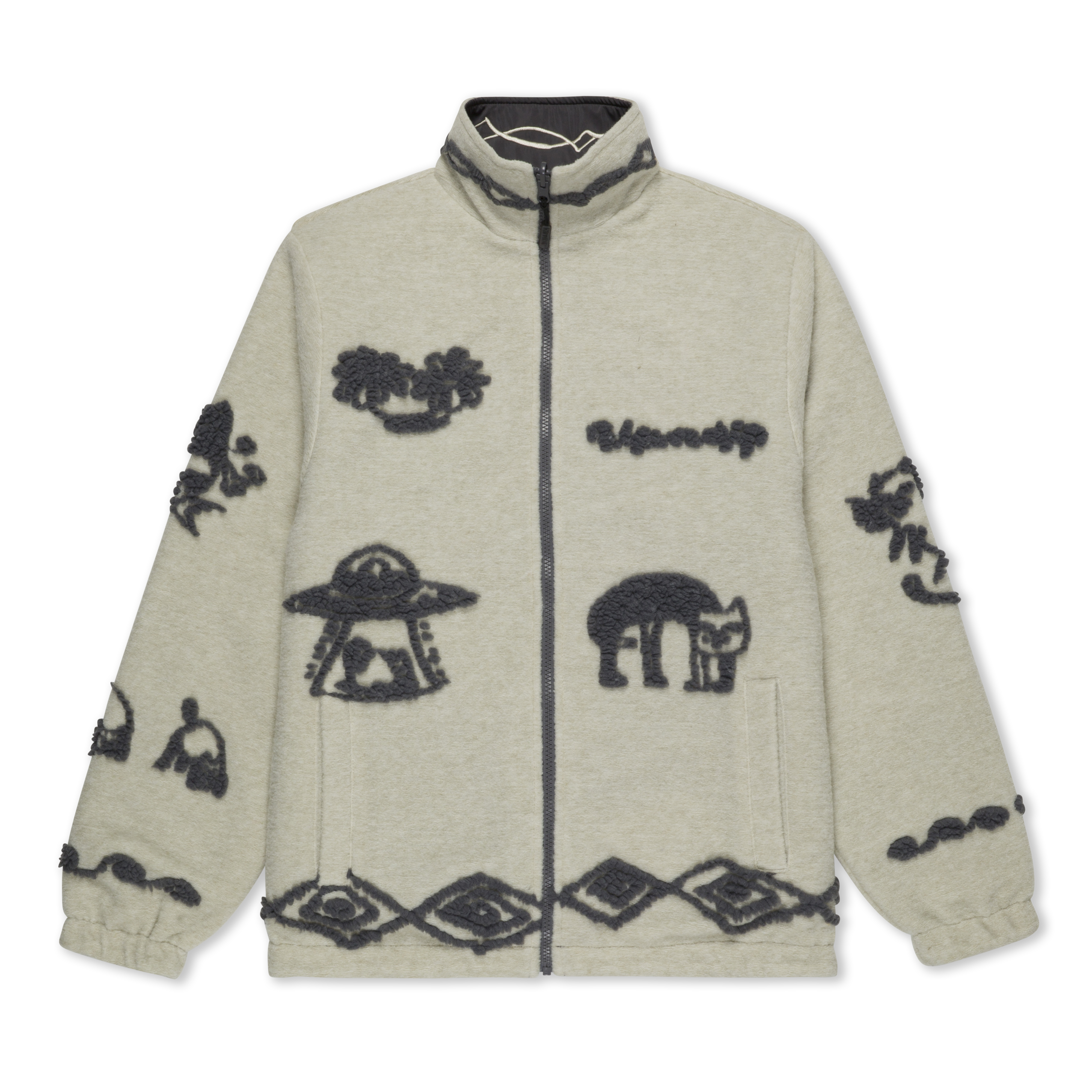 BLONDED REVERSIBLE JACKET