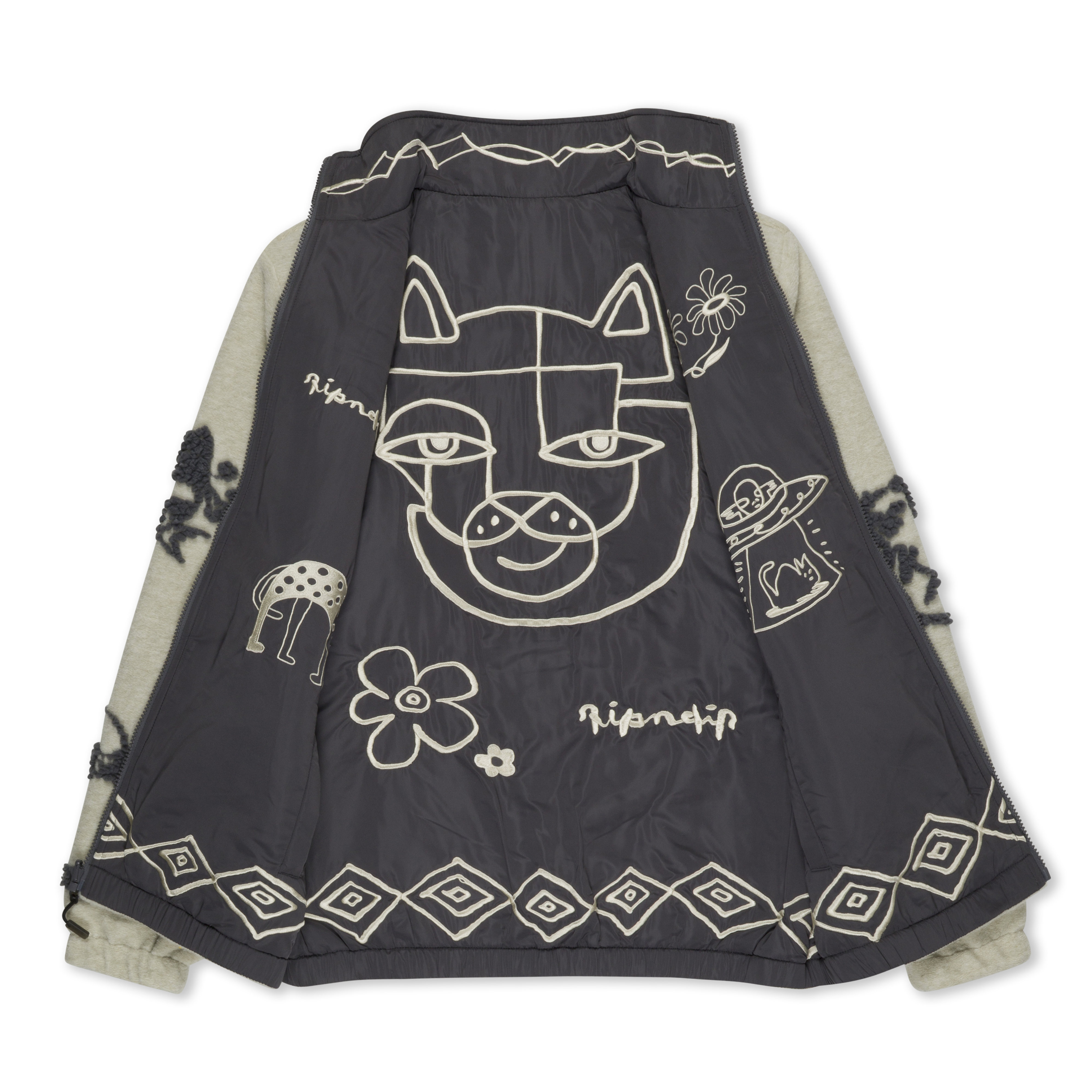 BLONDED REVERSIBLE JACKET