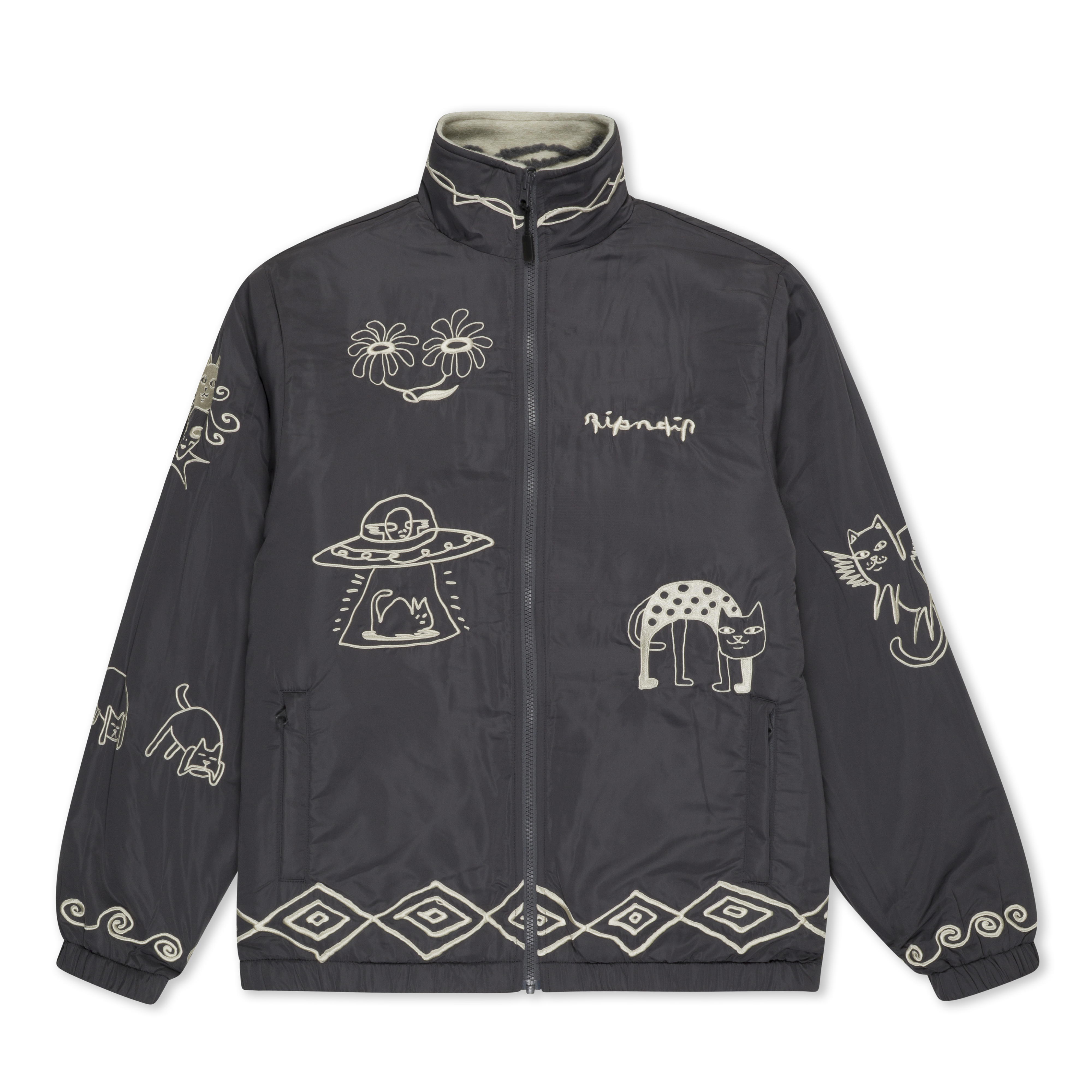 BLONDED REVERSIBLE JACKET