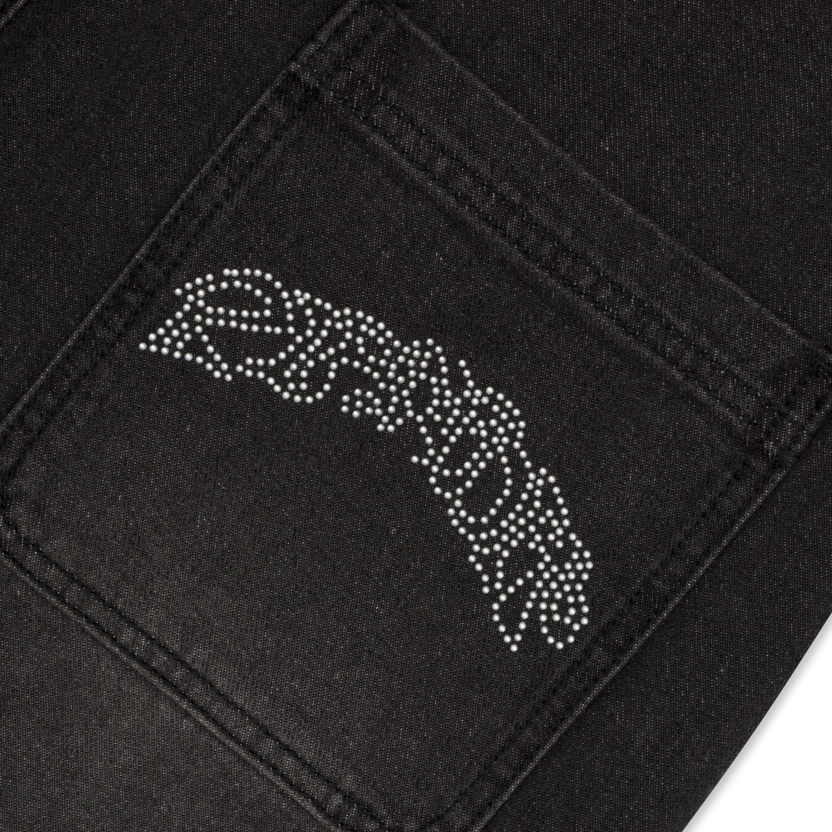 PRETTY FLACKO DENIM SHORTS (BLACK VINTAGE WASH)