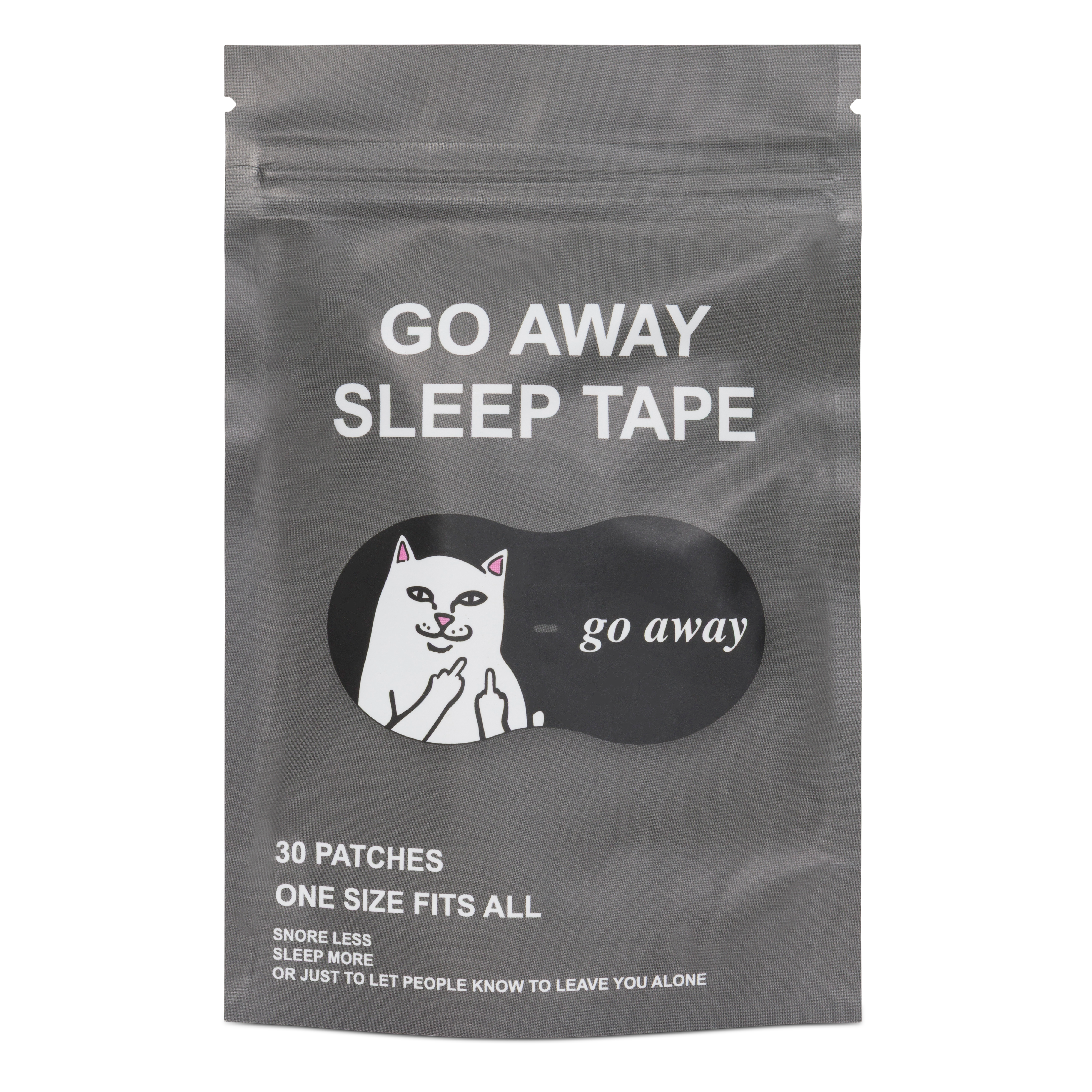 GO AWAY SLEEP TAPE