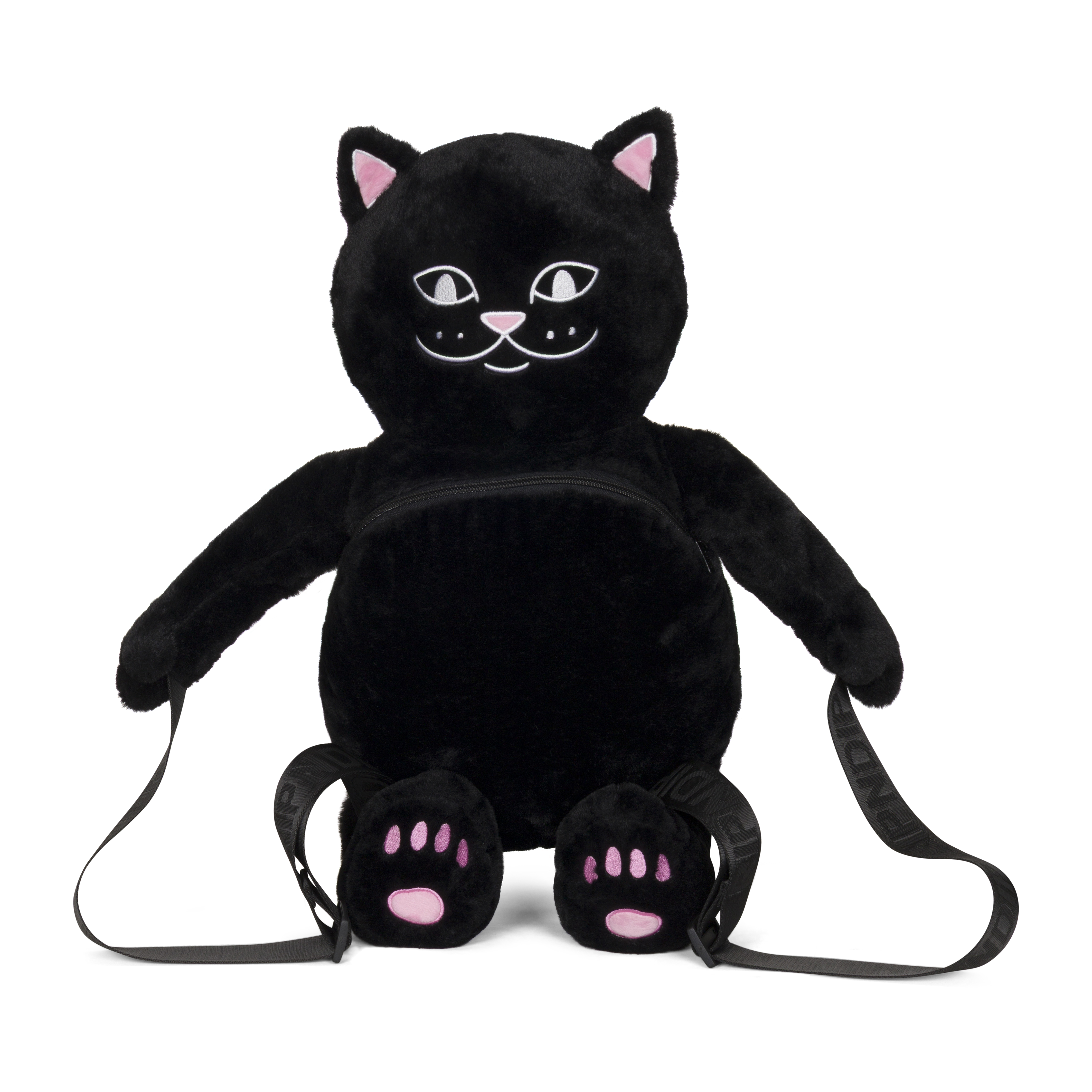 LORD JERMAL PLUSH BACKPACK (BLACK)