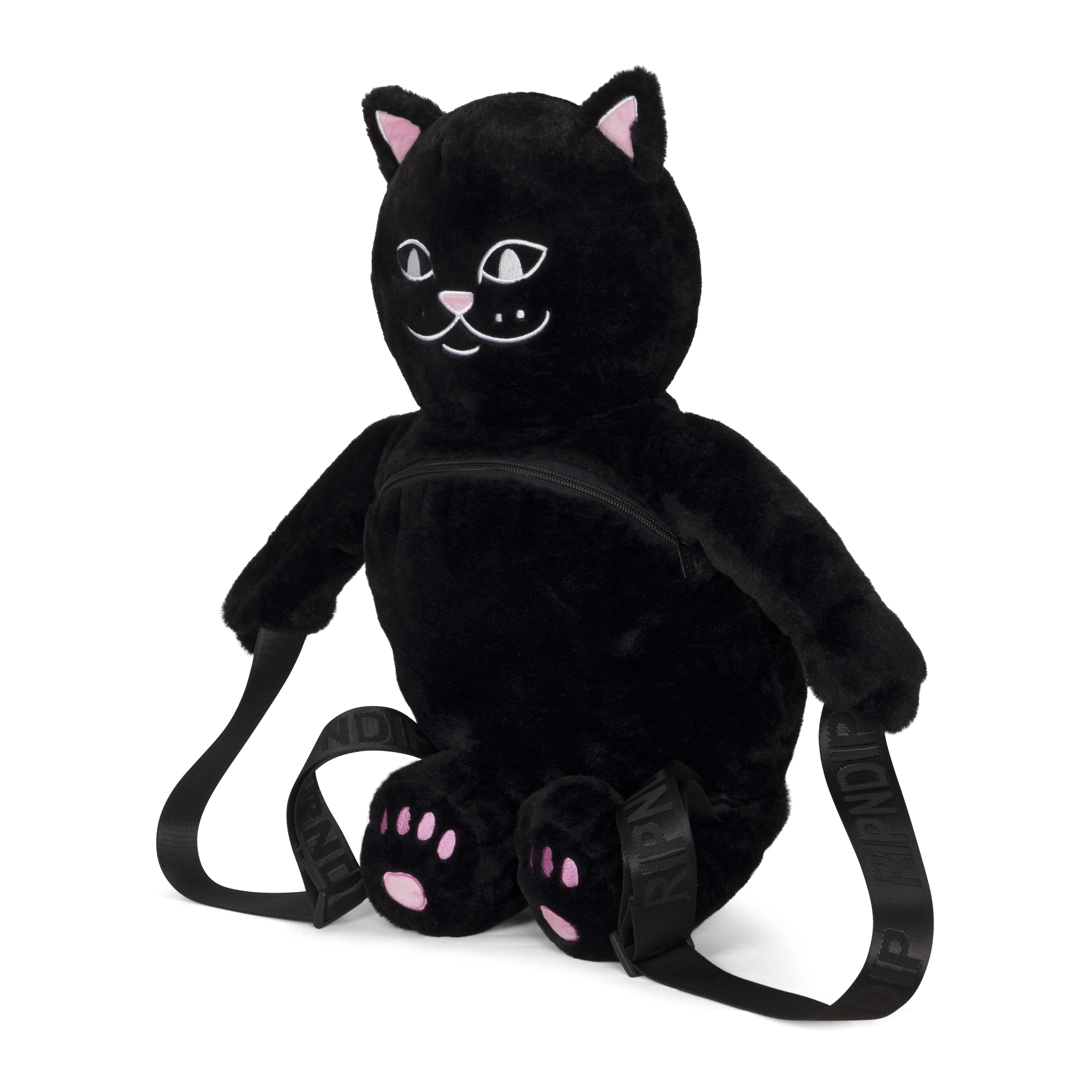 LORD JERMAL PLUSH BACKPACK (BLACK)