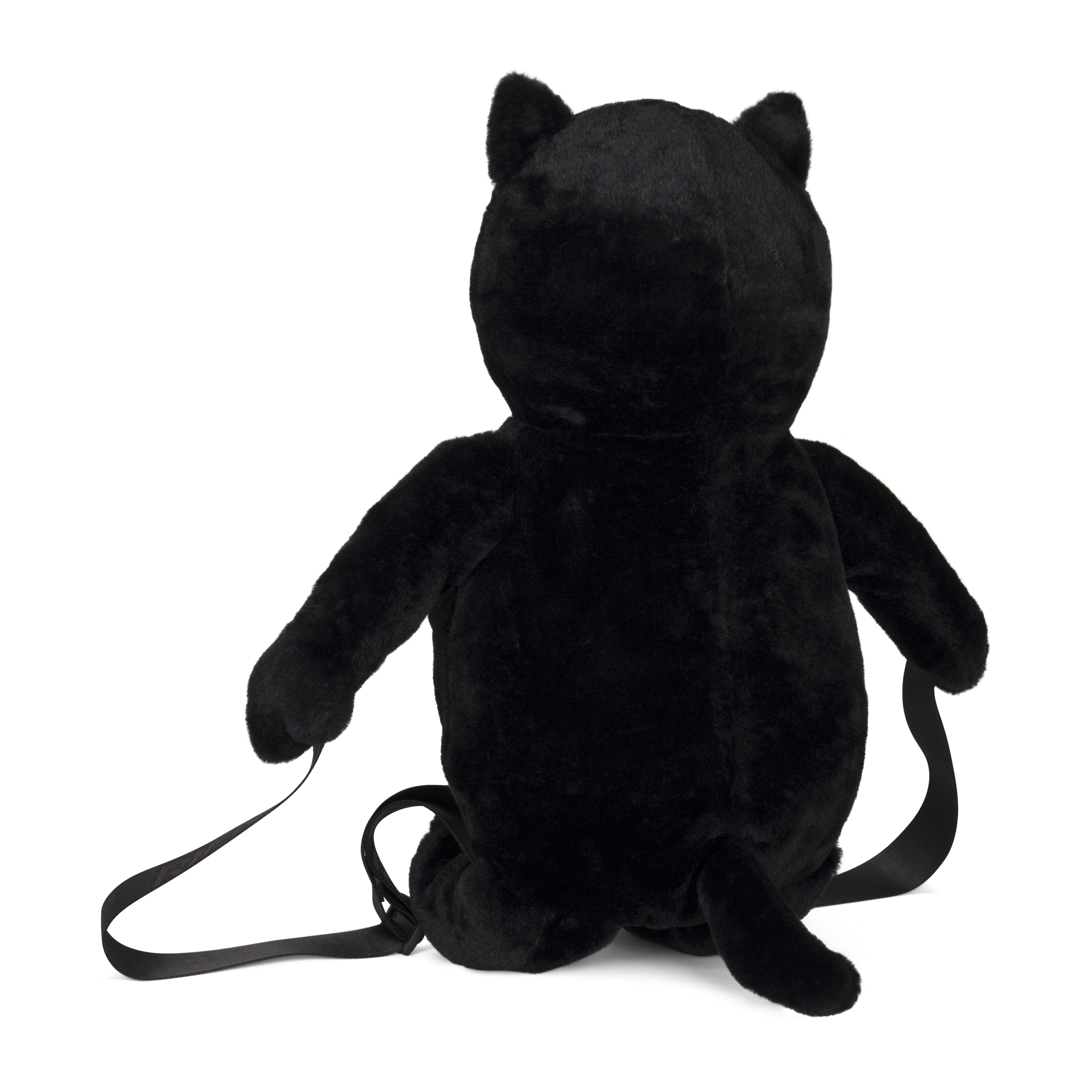 LORD JERMAL PLUSH BACKPACK (BLACK)