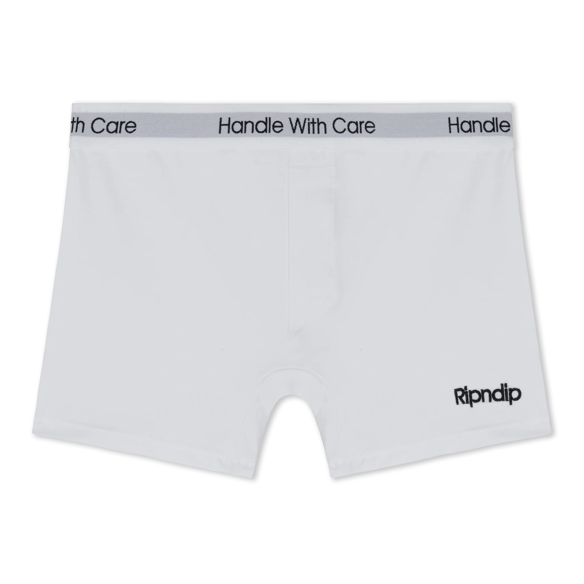 HANDLE WITH CARE BOXERS (WHITE)