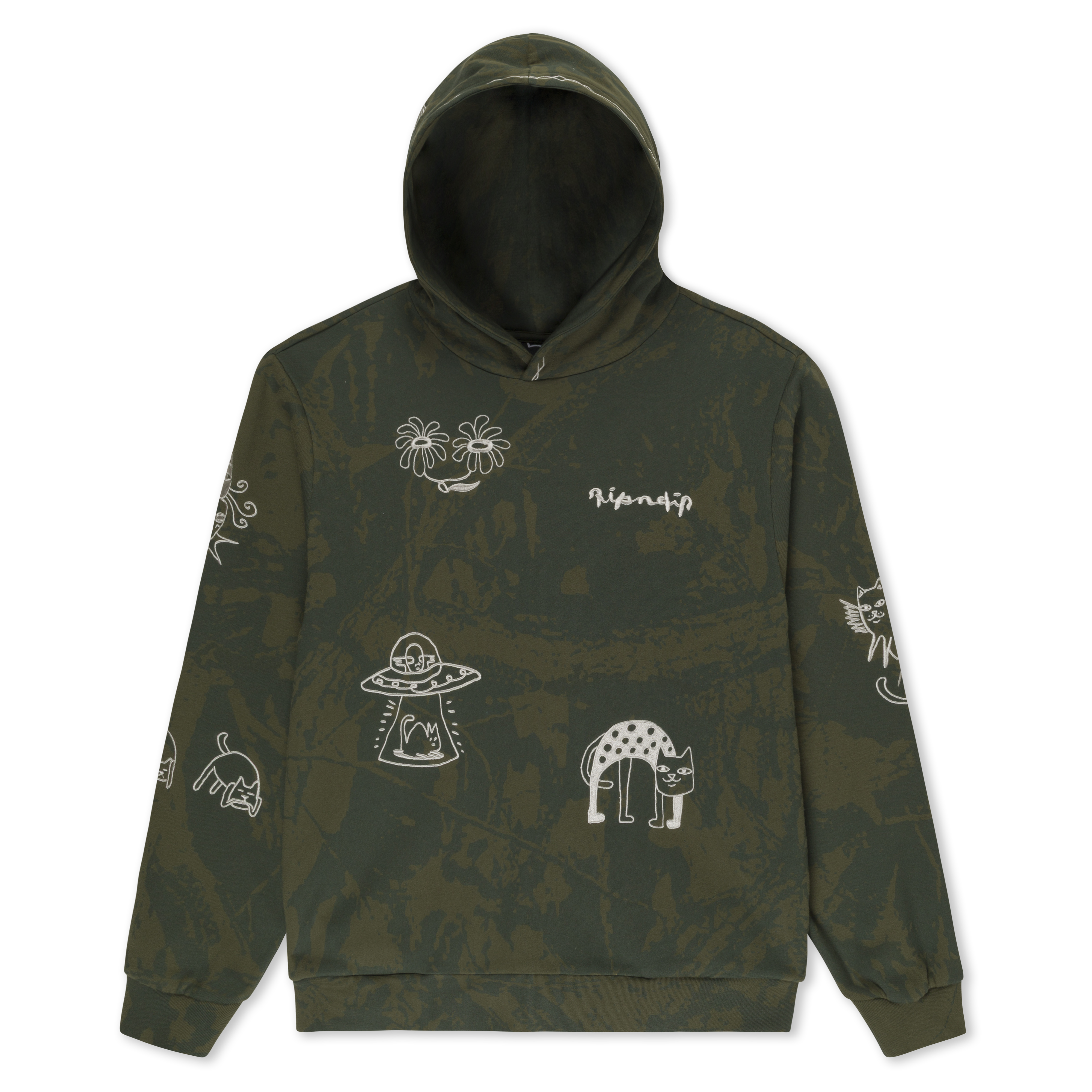BLONDED HOODIE (FOREST CAMO)