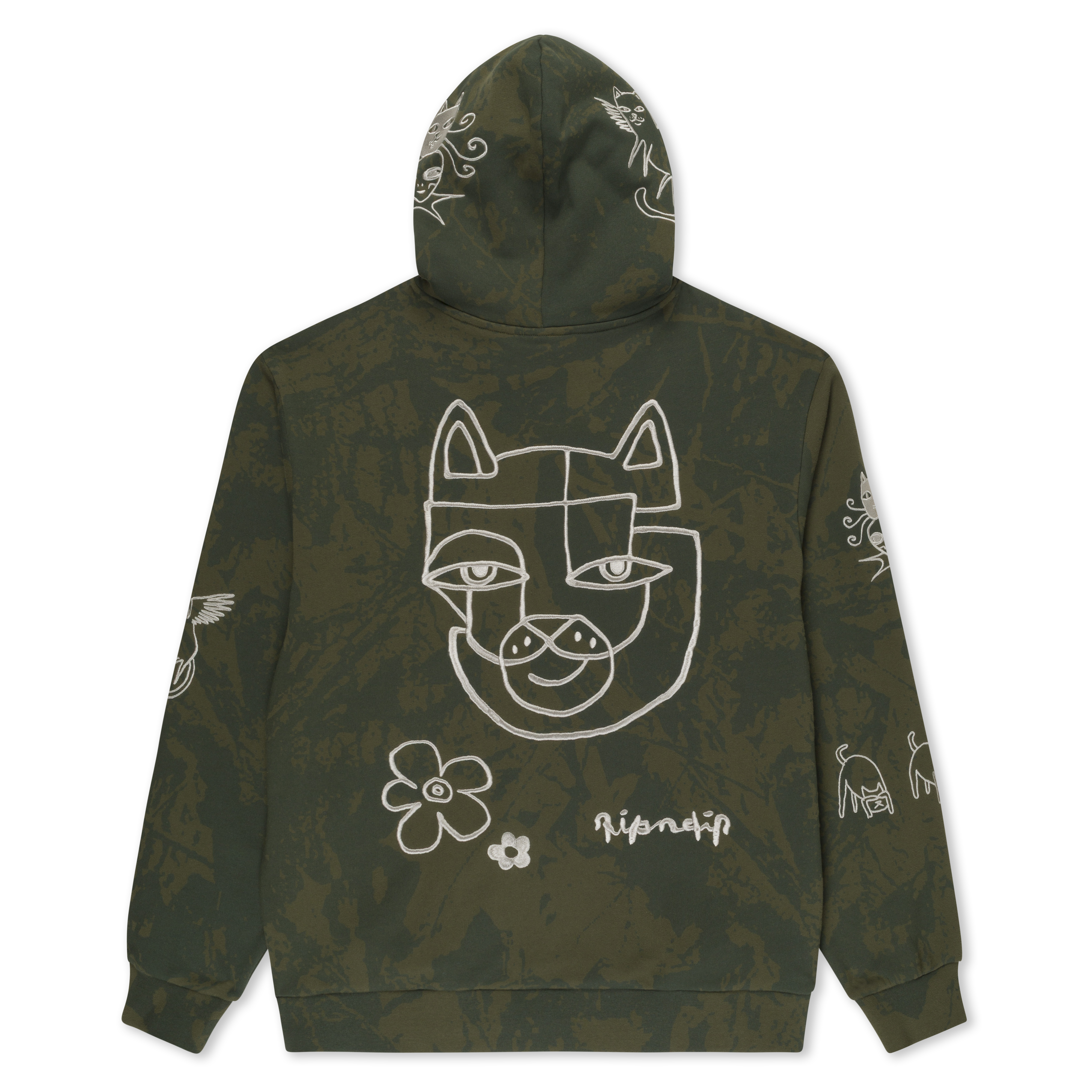 BLONDED HOODIE (FOREST CAMO)
