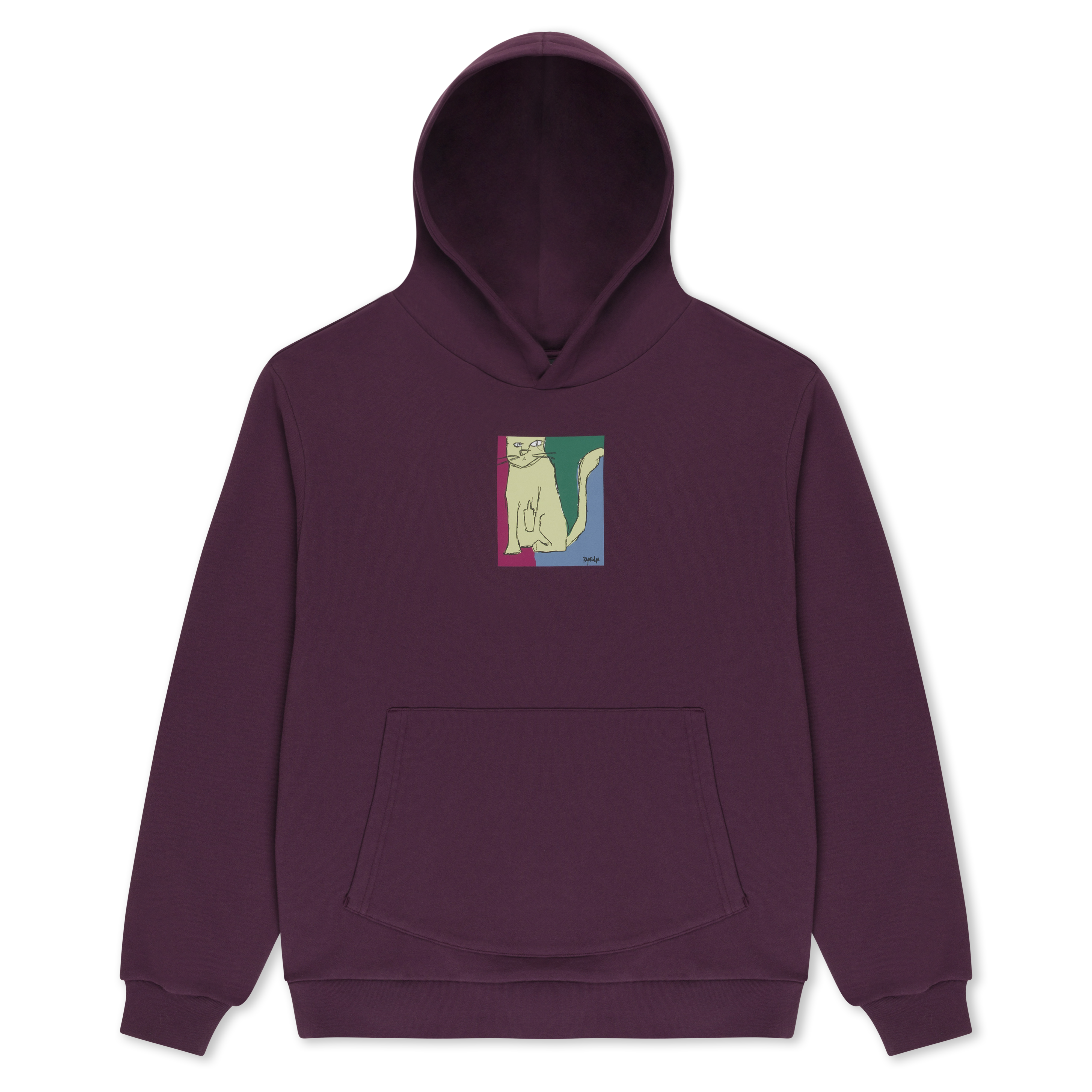 NERMHOL HOODIE (DARK PLUM)