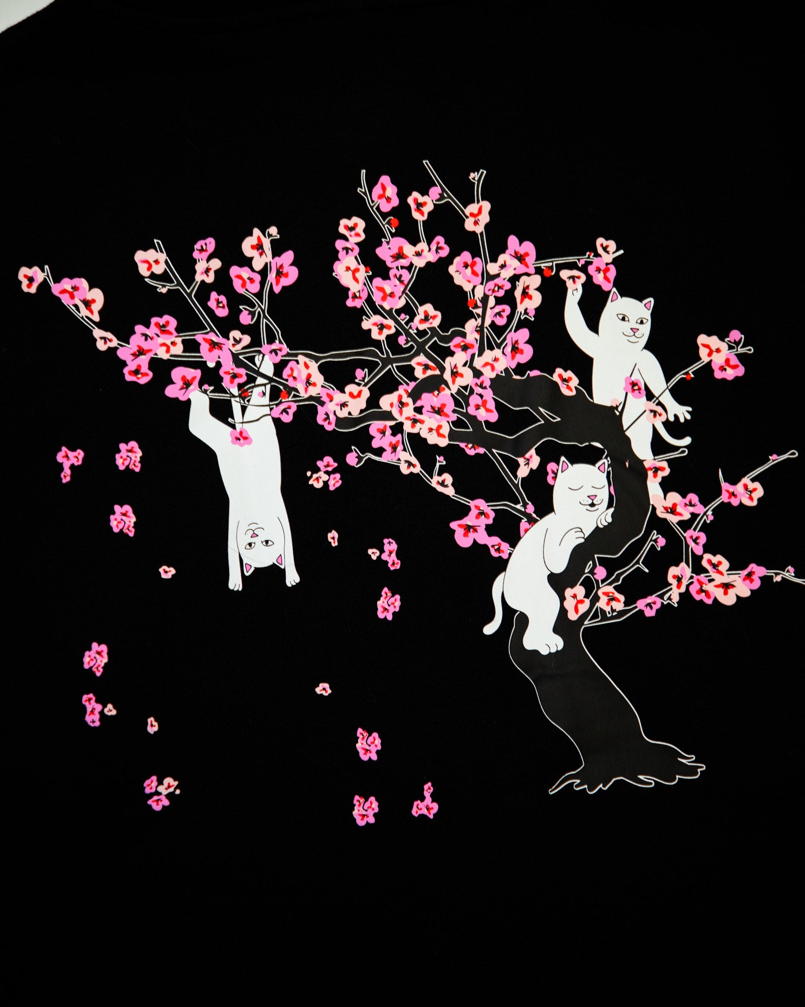 CHERRY BLOSSOM HOODIE (BLACK)