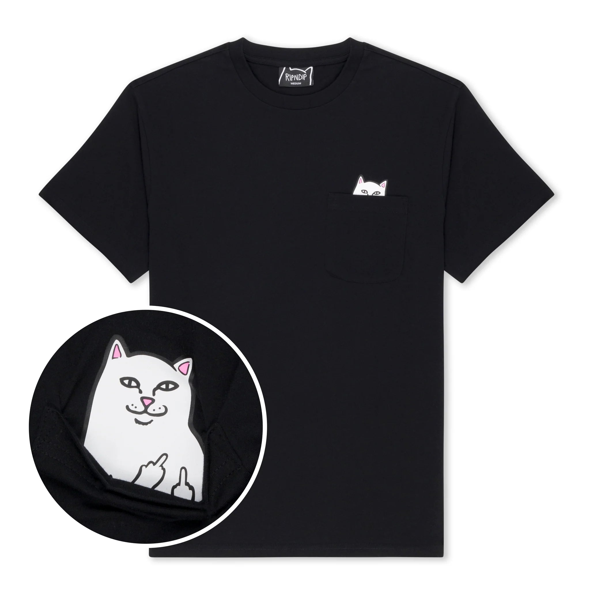 LORD NERMAL POCKET TEE (BLACK)