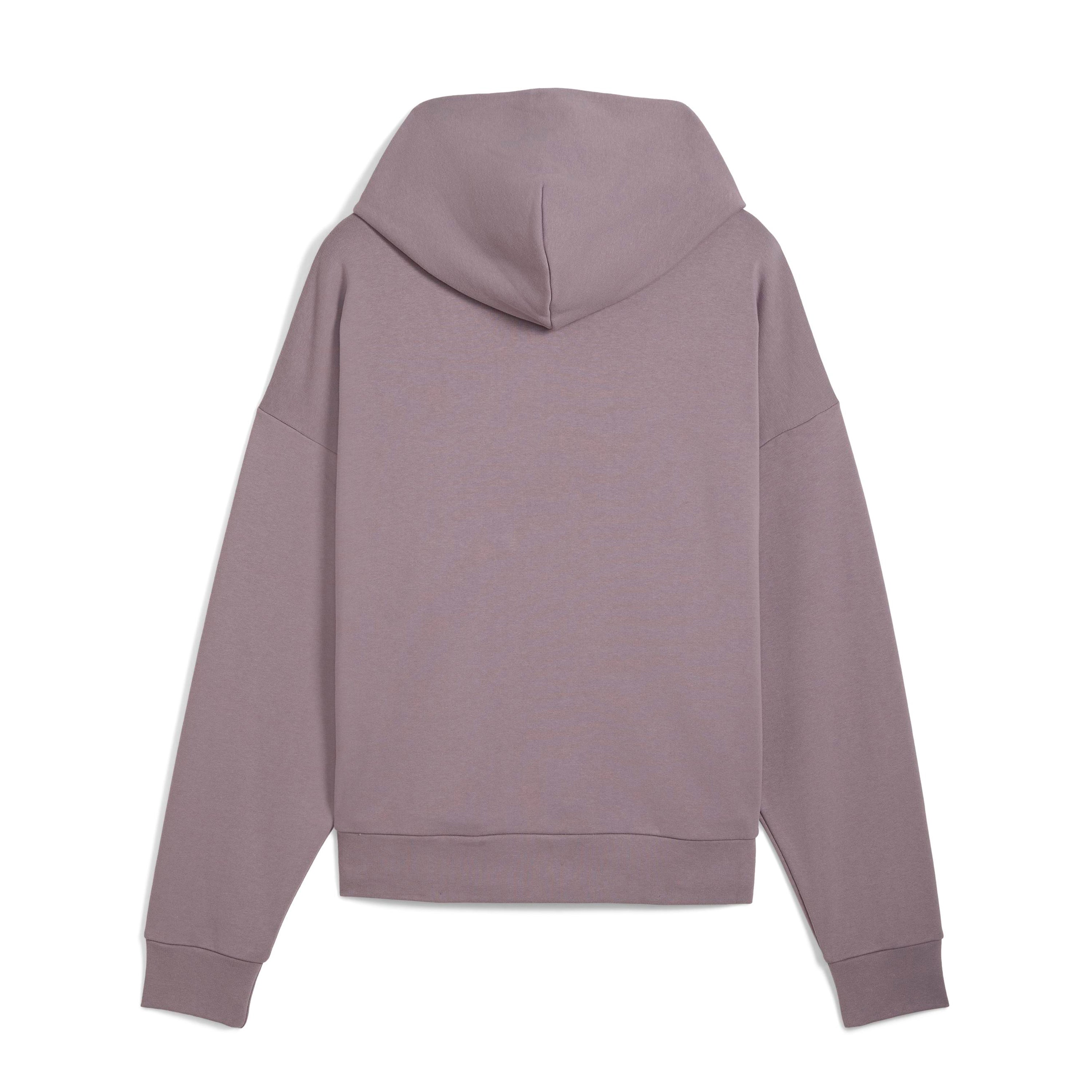 PUMA × RIPNDIP BOXY GRAPHIC HOODIE (PLUM JAM)
