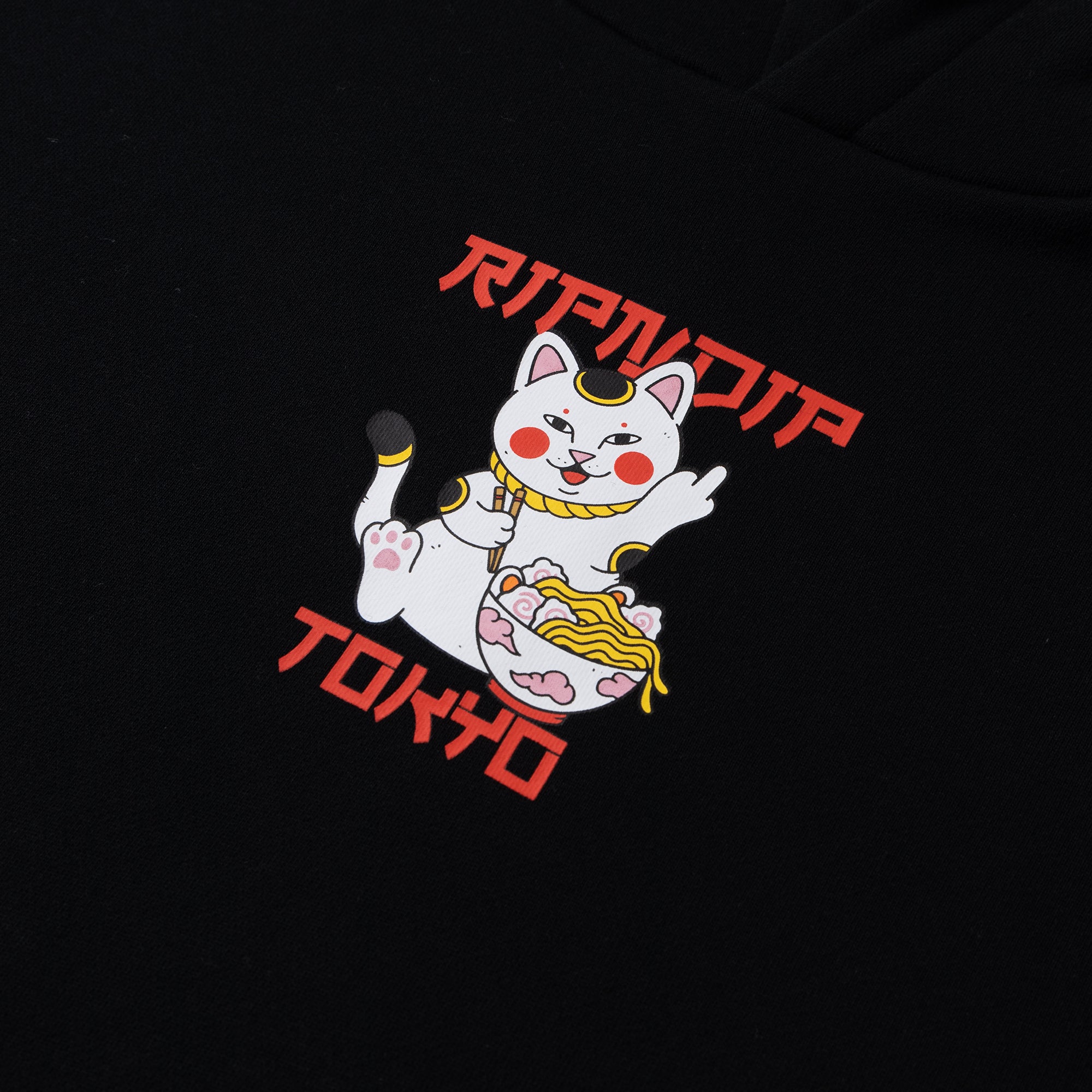 LUCKY NERM TOKYO HOODIE (BLACK)