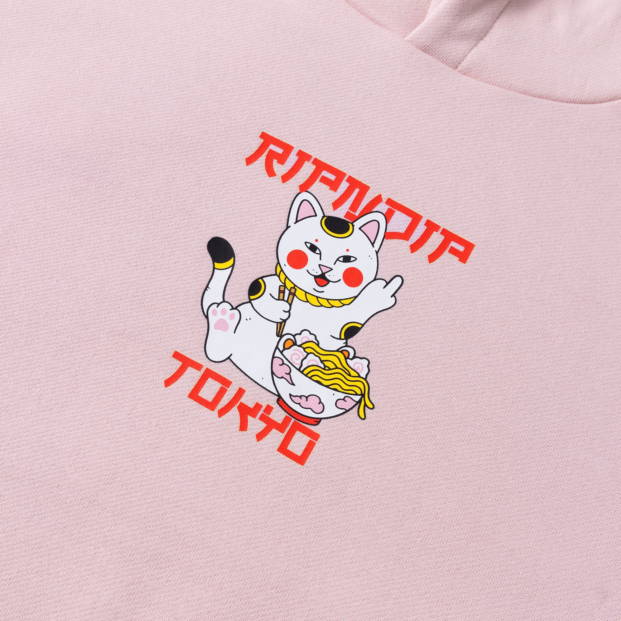 LUCKY NERM TOKYO HOODIE (DUSTY PINK)