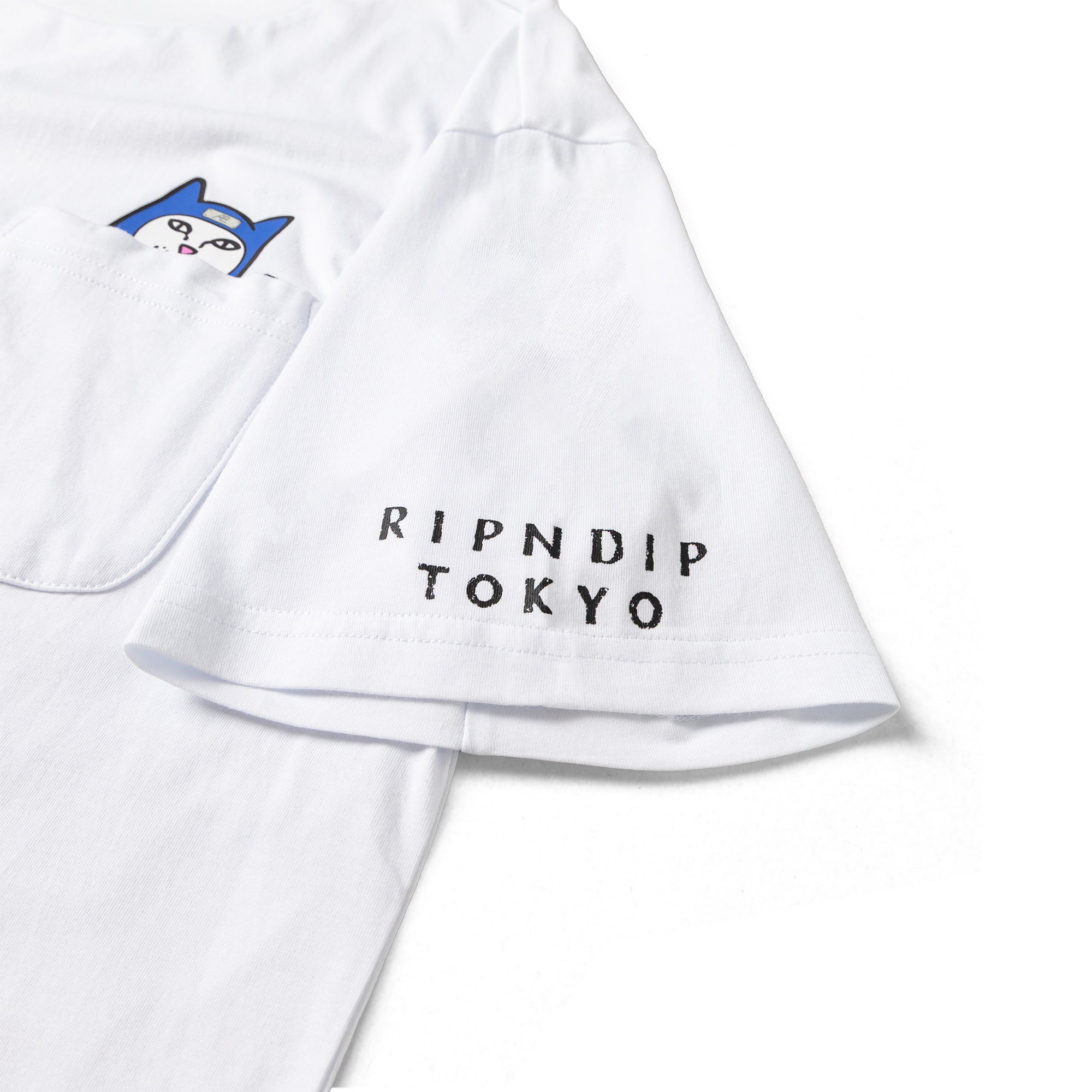 LORD NINJA POCKET TEE (WHITE)
