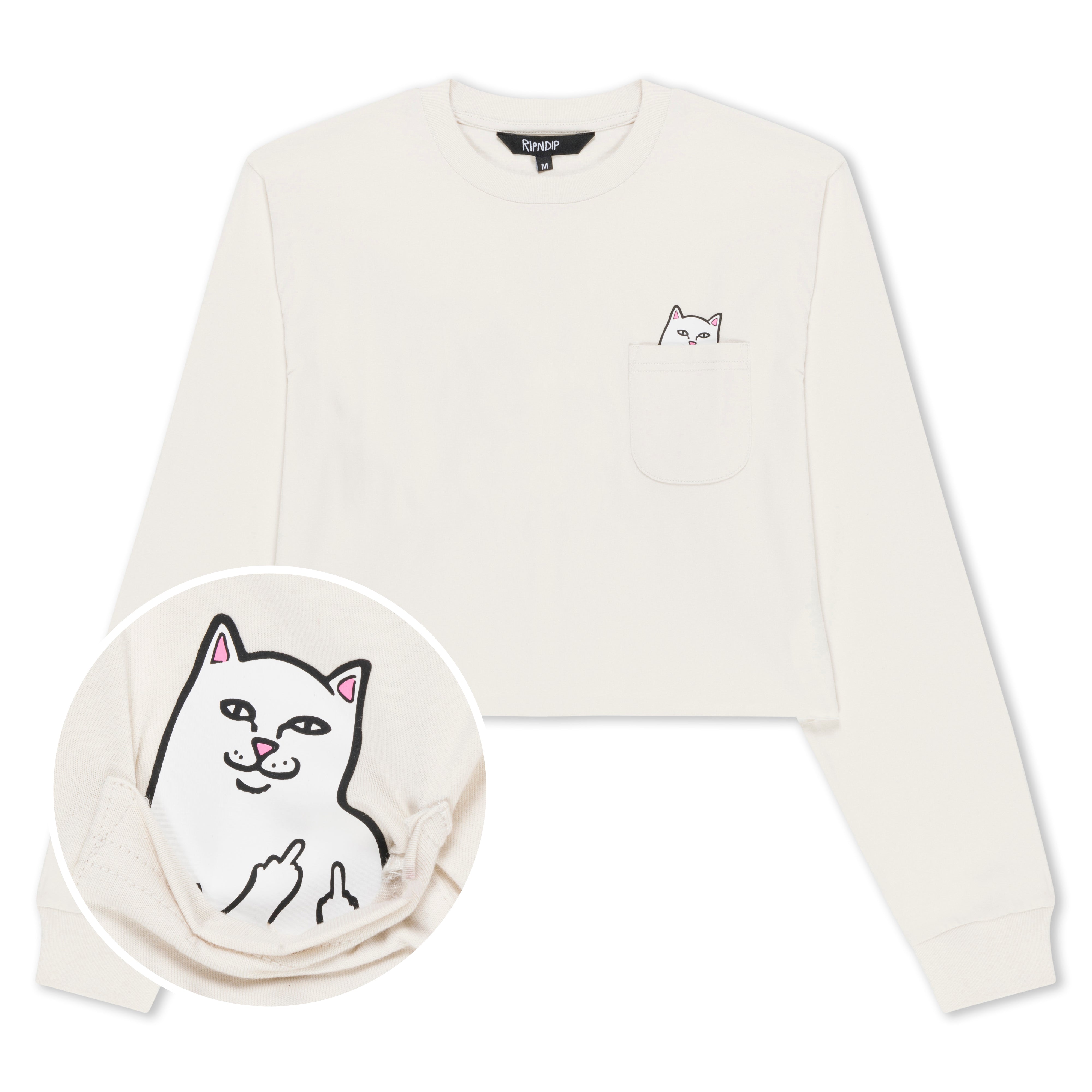 LORD NERMAL CROPPED LS (WARM GREY)