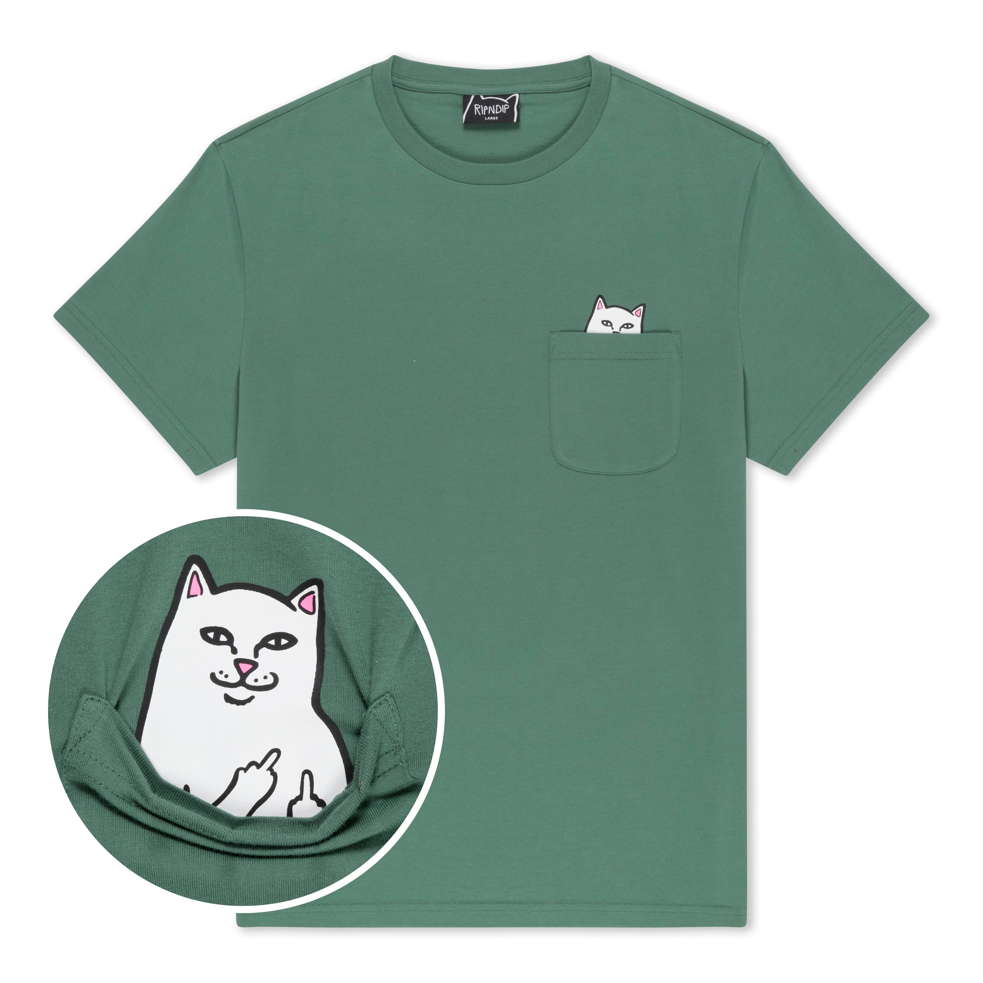 LORD NERMAL POCKET TEE (DARK OLIVE)