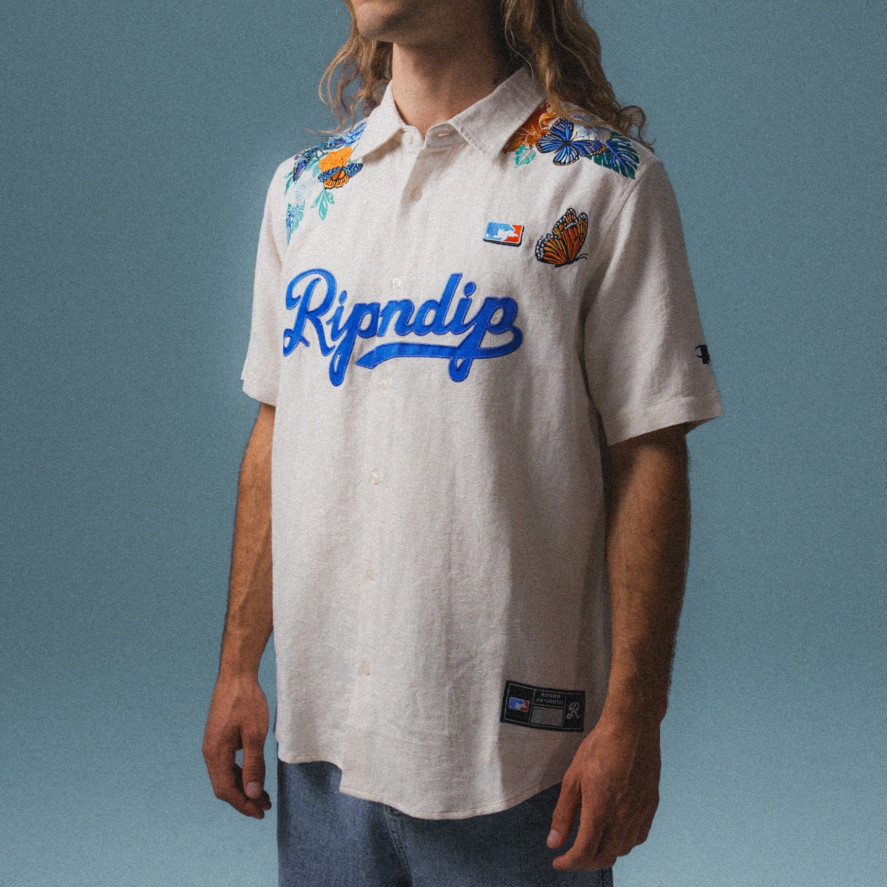 LOS RIPNDIP CROCHET BUTTON UP