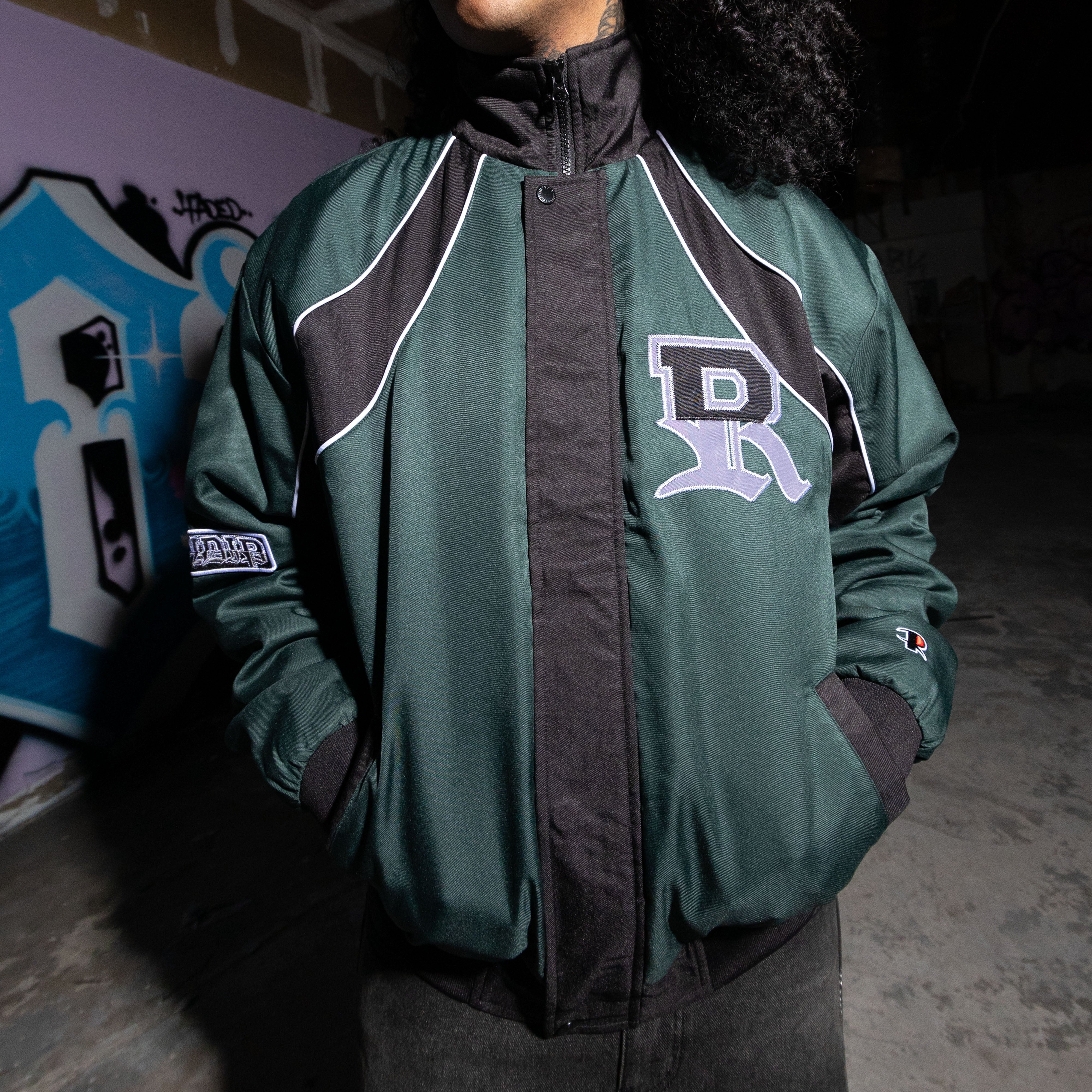 RIPNDIP ATHLETICS RACE JACKET