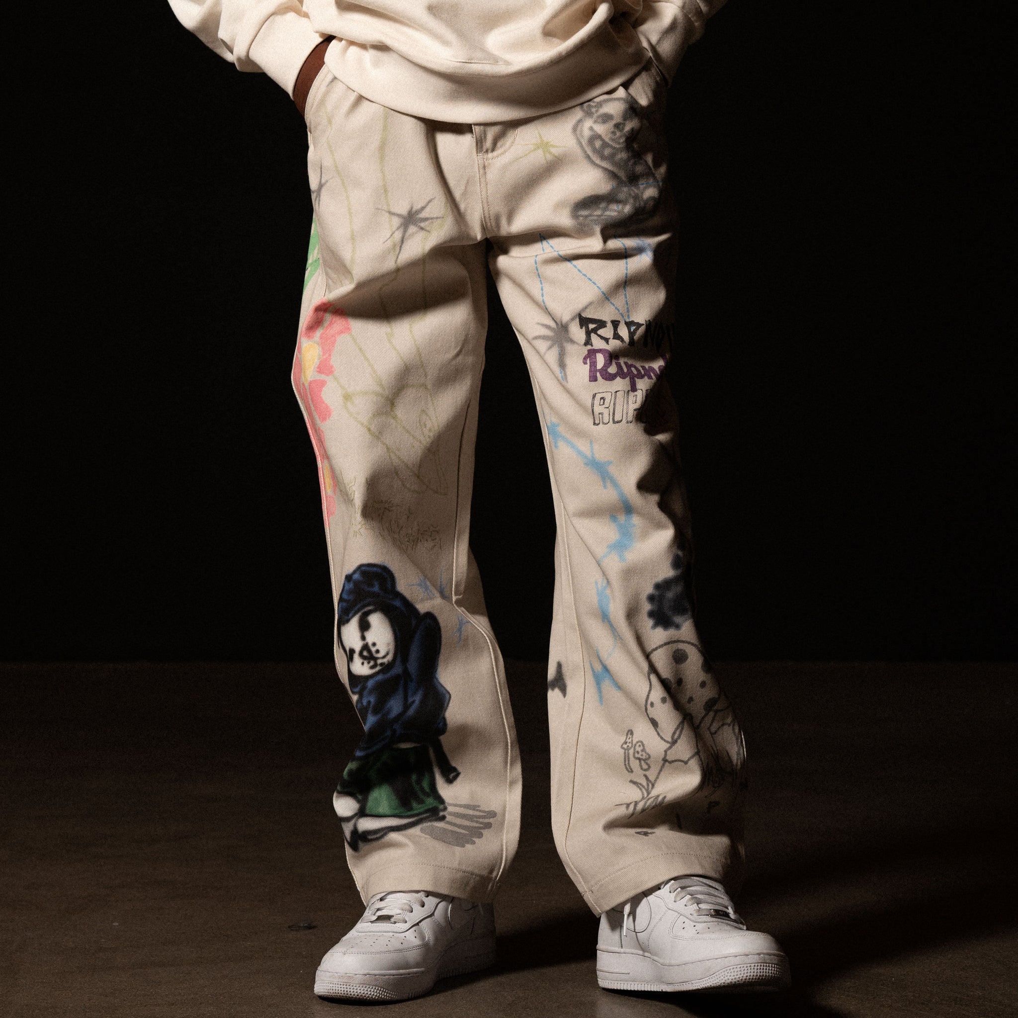 GOOSEBUMPS WIDE FIT PANTS