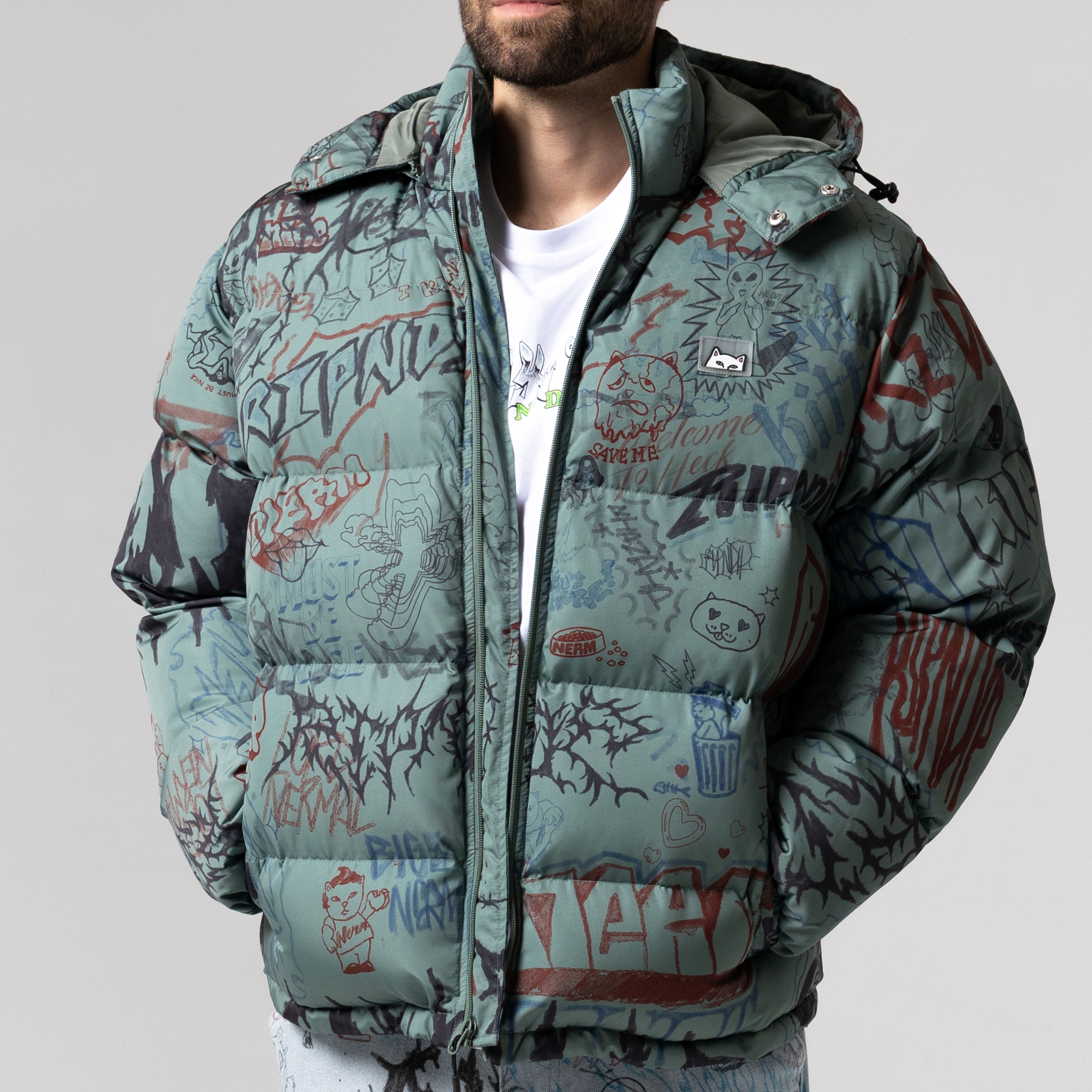 MARKER PUFFER JACKET