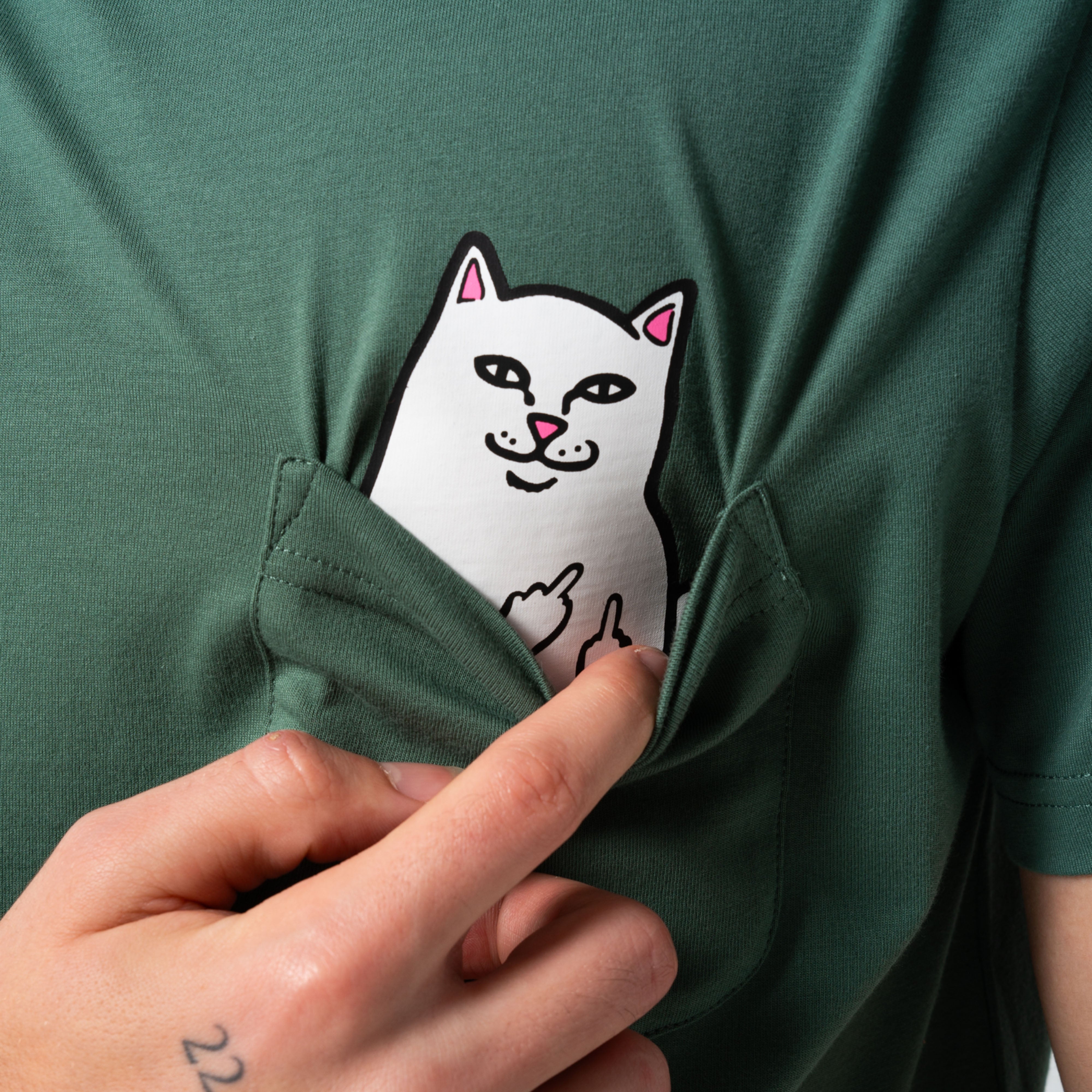 LORD NERMAL POCKET TEE (DARK OLIVE)