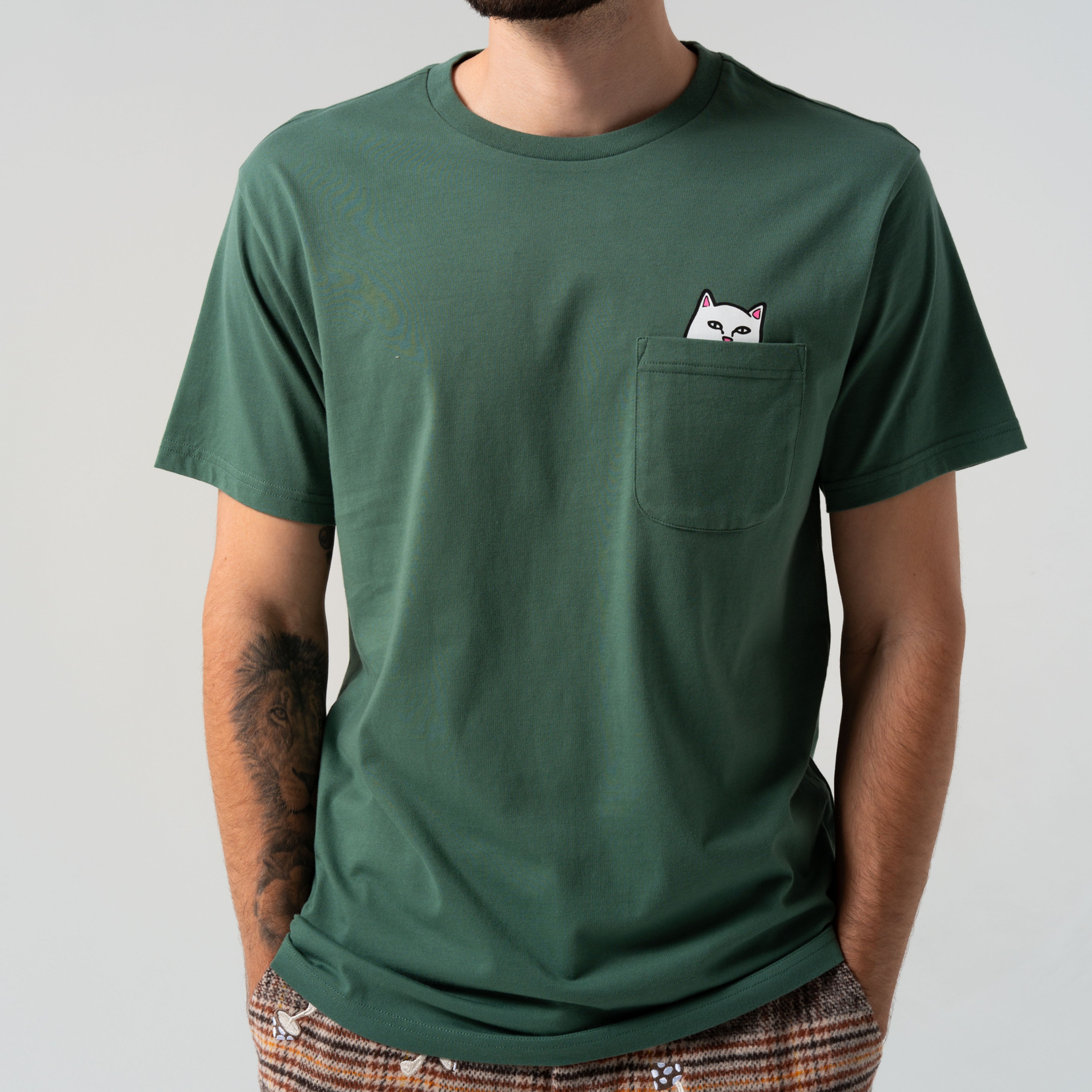 LORD NERMAL POCKET TEE (DARK OLIVE)