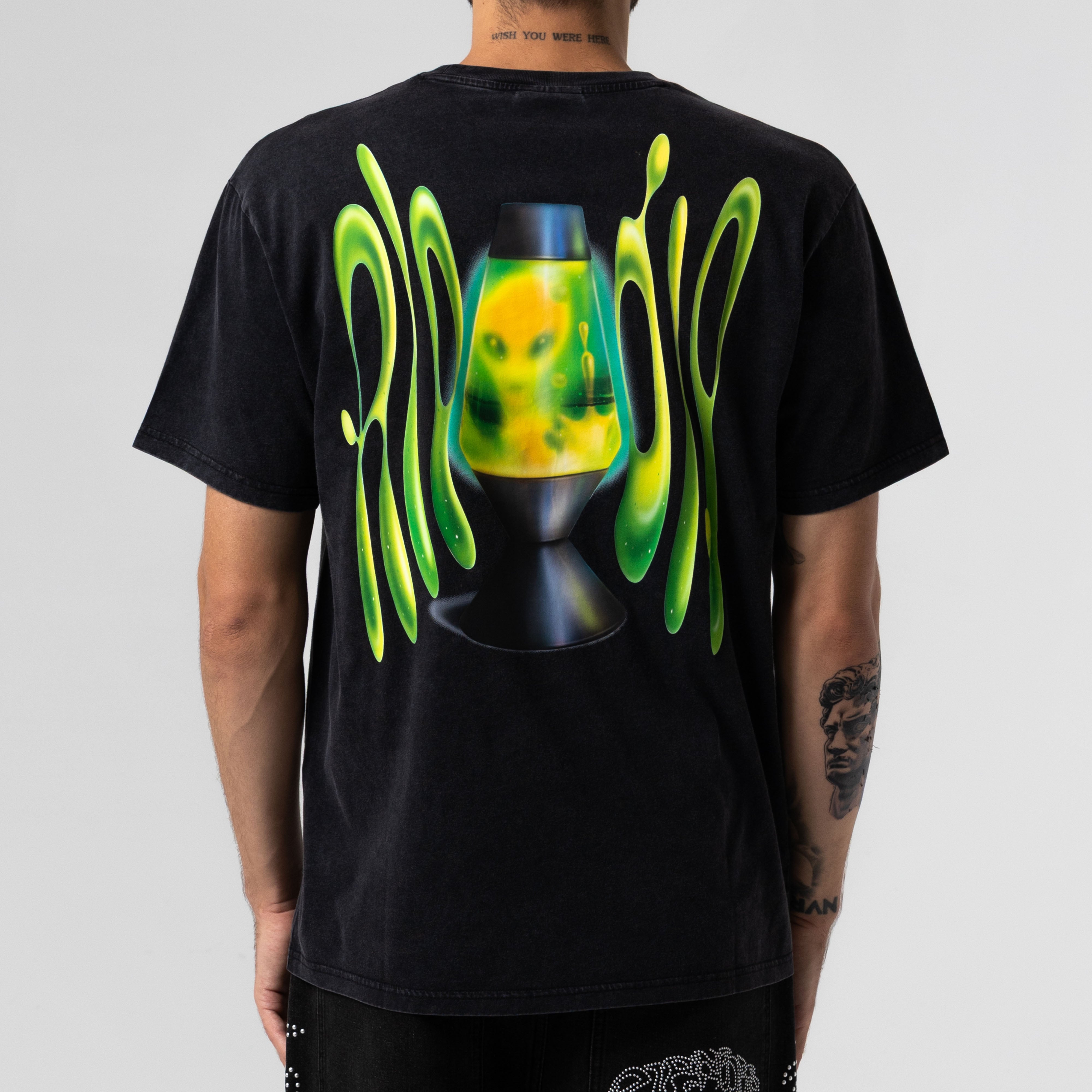 LAVA LAMP TEE (BLACK VINTAGE WASH)
