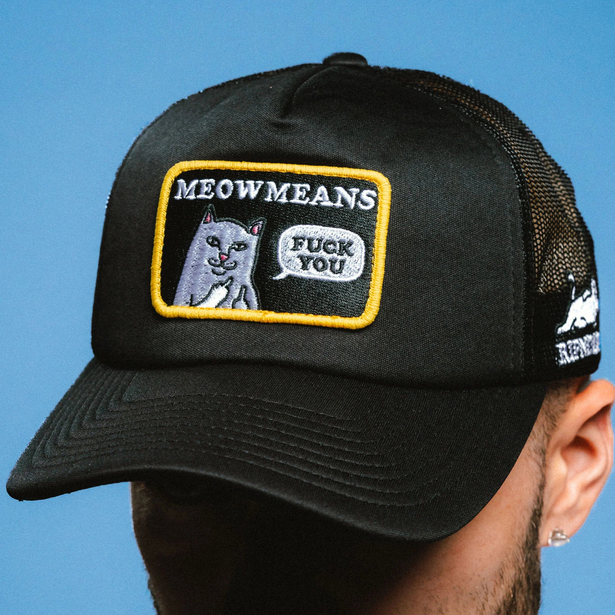 MEOW MEOW TRUCKER HAT