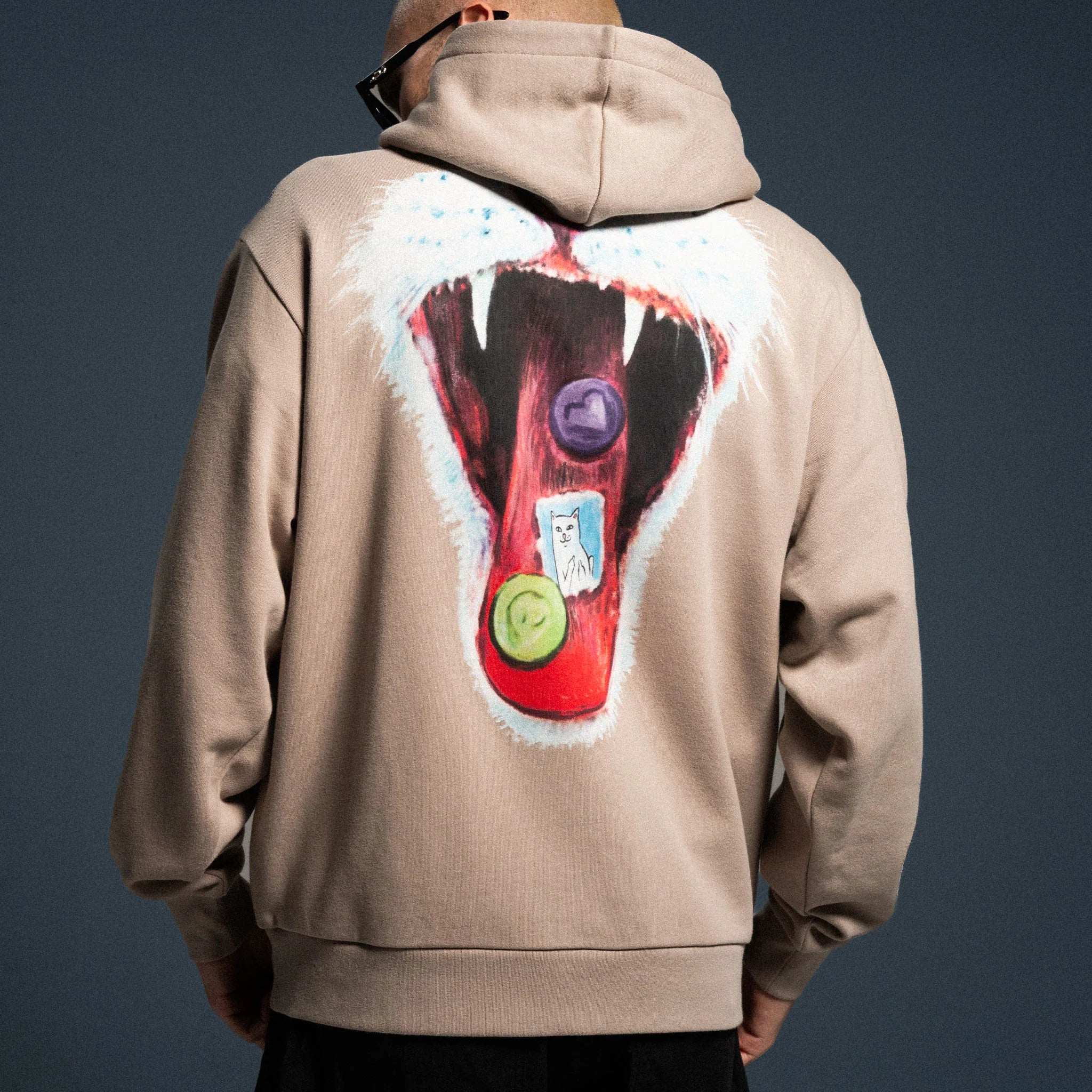 VITAMINS HOODIE (SAND)