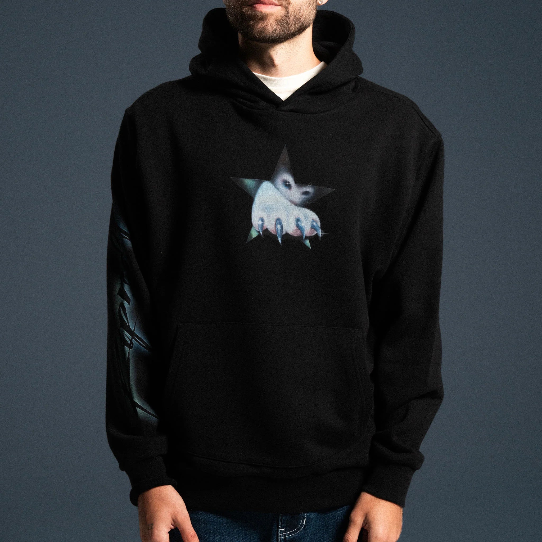 NERM CLAW HOODIE (BLACK)