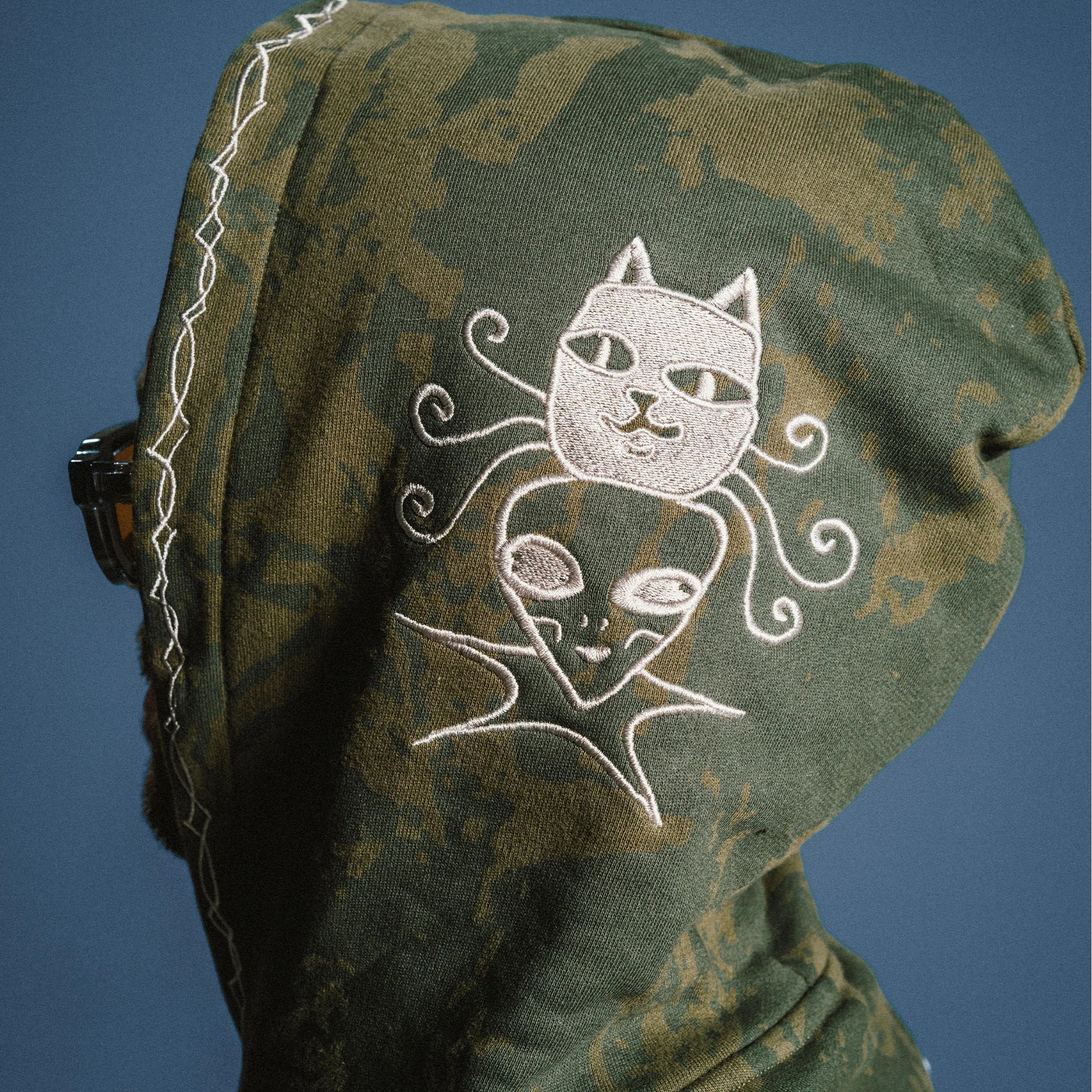 BLONDED HOODIE (FOREST CAMO)
