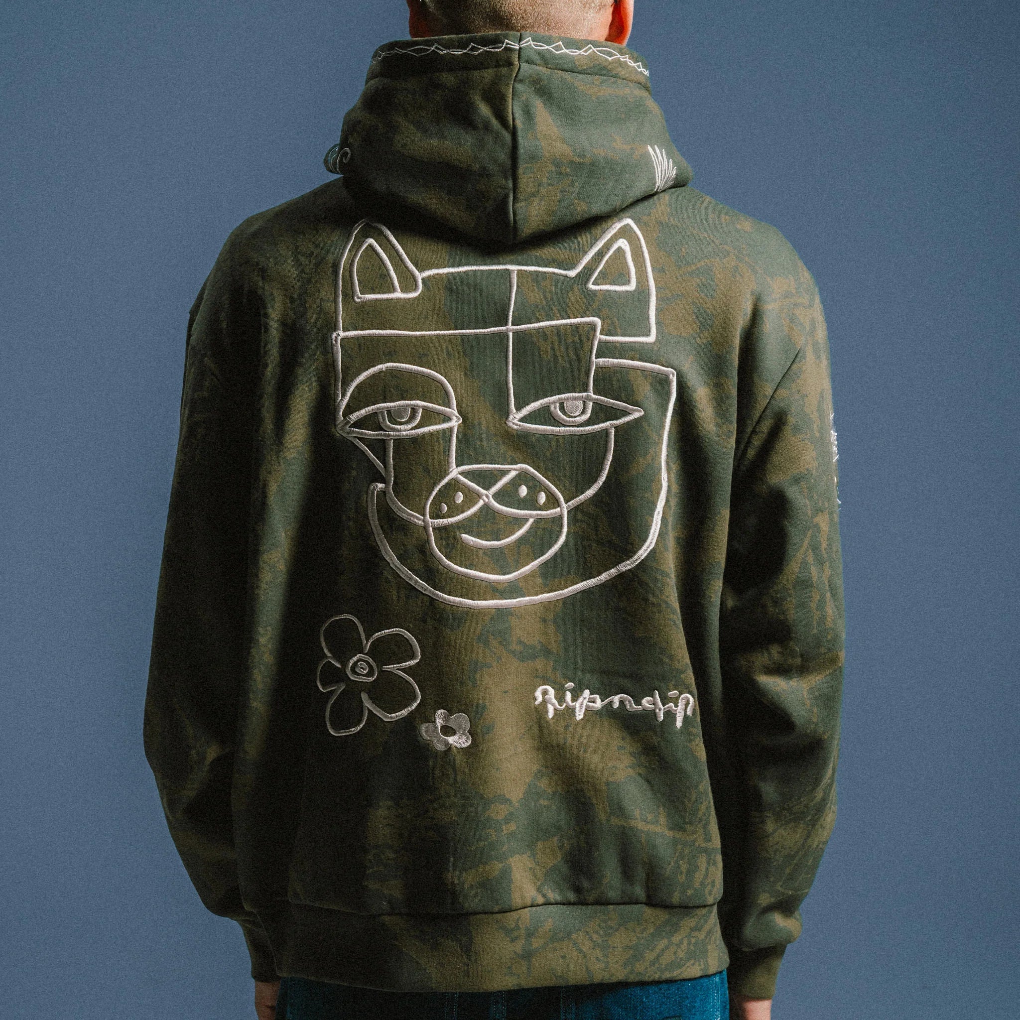 BLONDED HOODIE (FOREST CAMO)