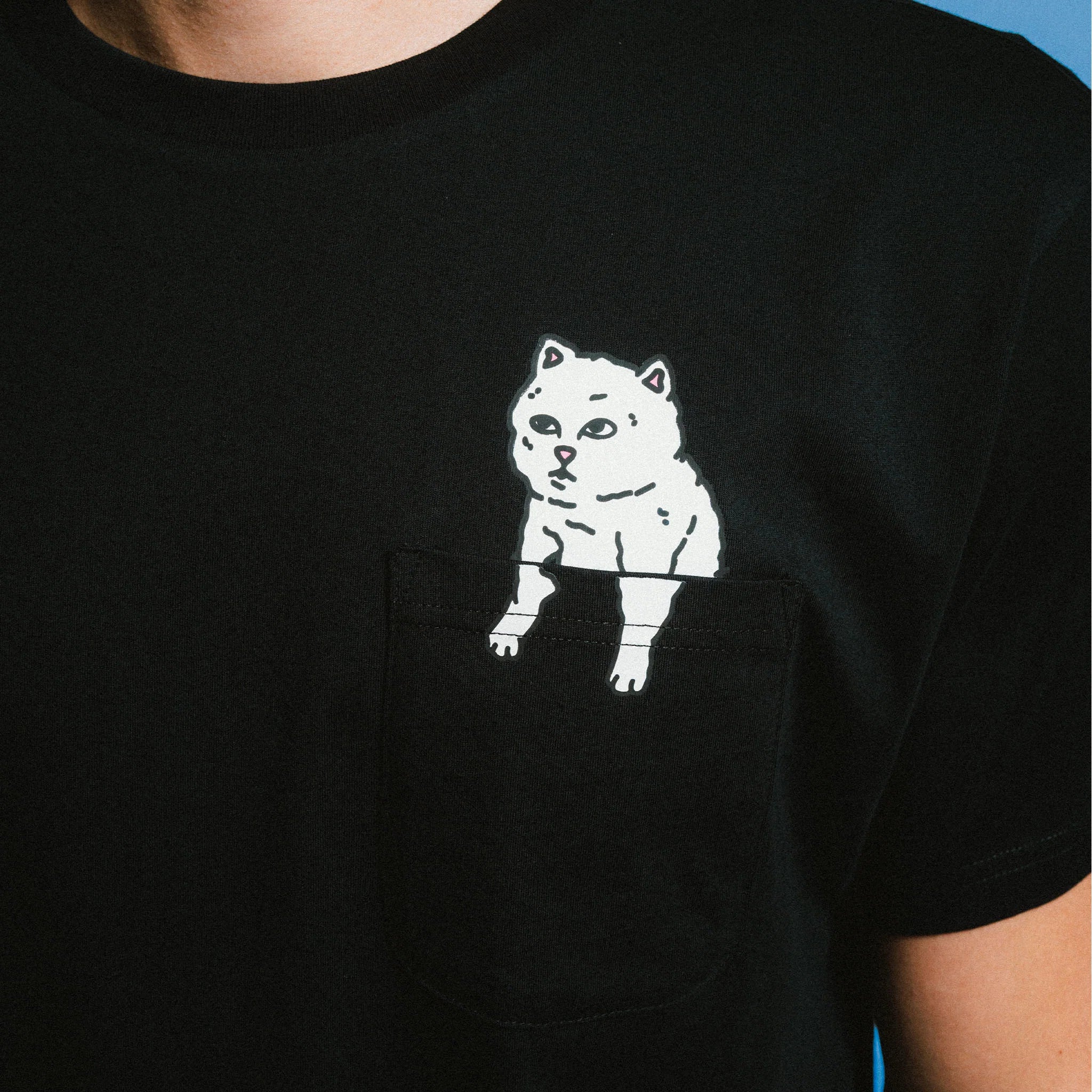 FOR SALE POCKET TEE (BLACK)
