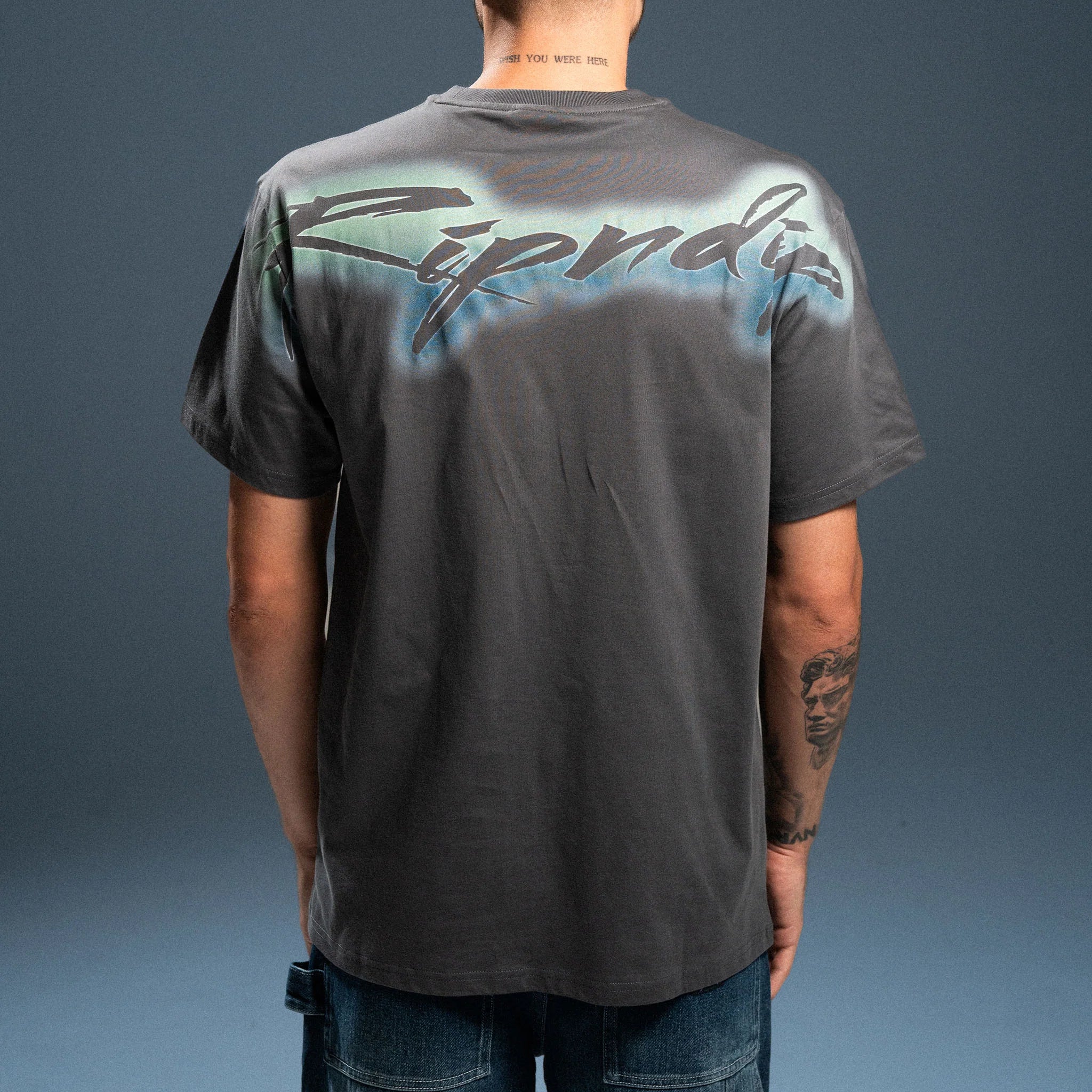 NERM CLAW TEE (CHARCOAL)