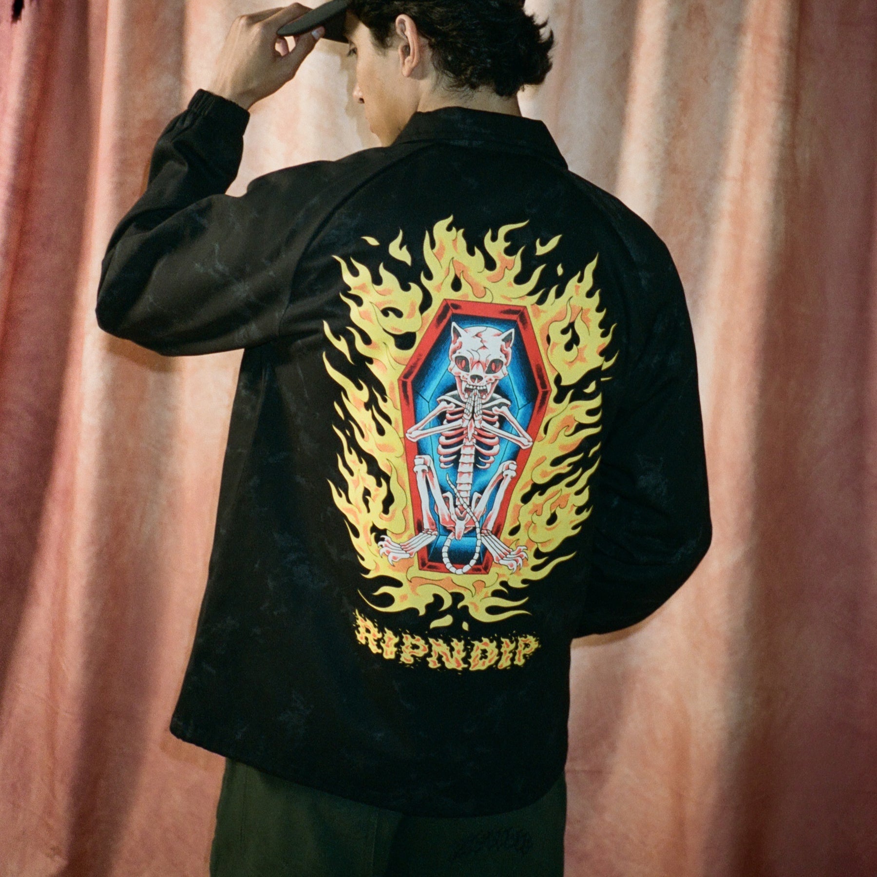 BURN IN HECK COACHES JACKET