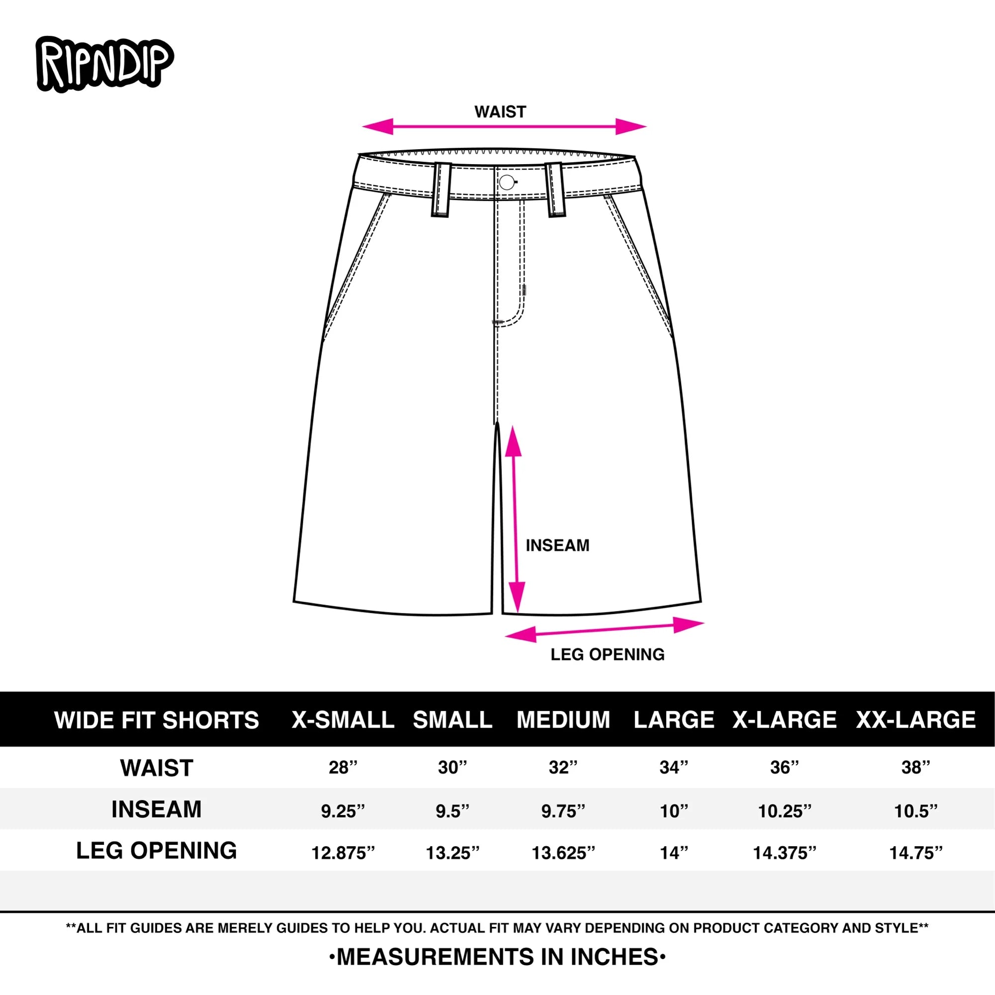 HARD IN DA PAINT WIDE FIT SHORTS