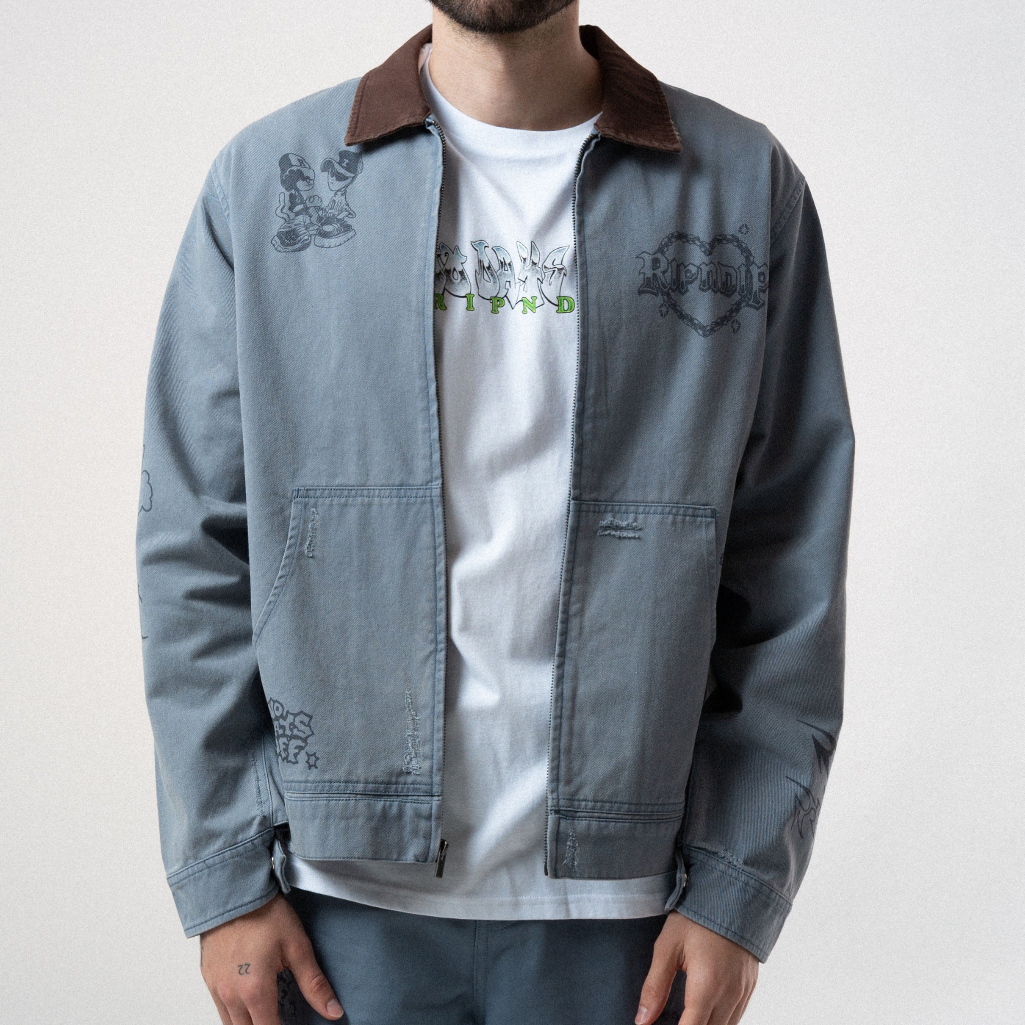 WESTSIDE ZIP UP WORK JACKET