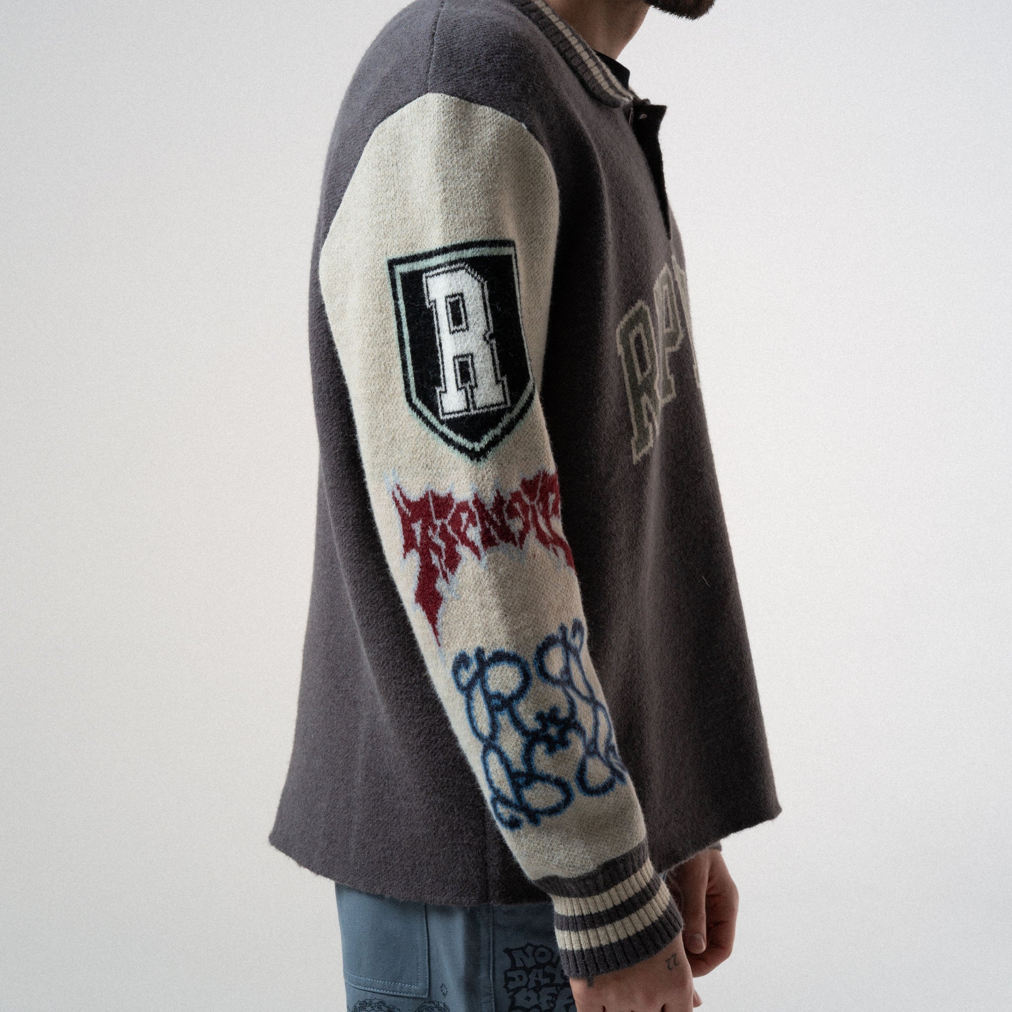 RUN IT UP KNIT SWEATER