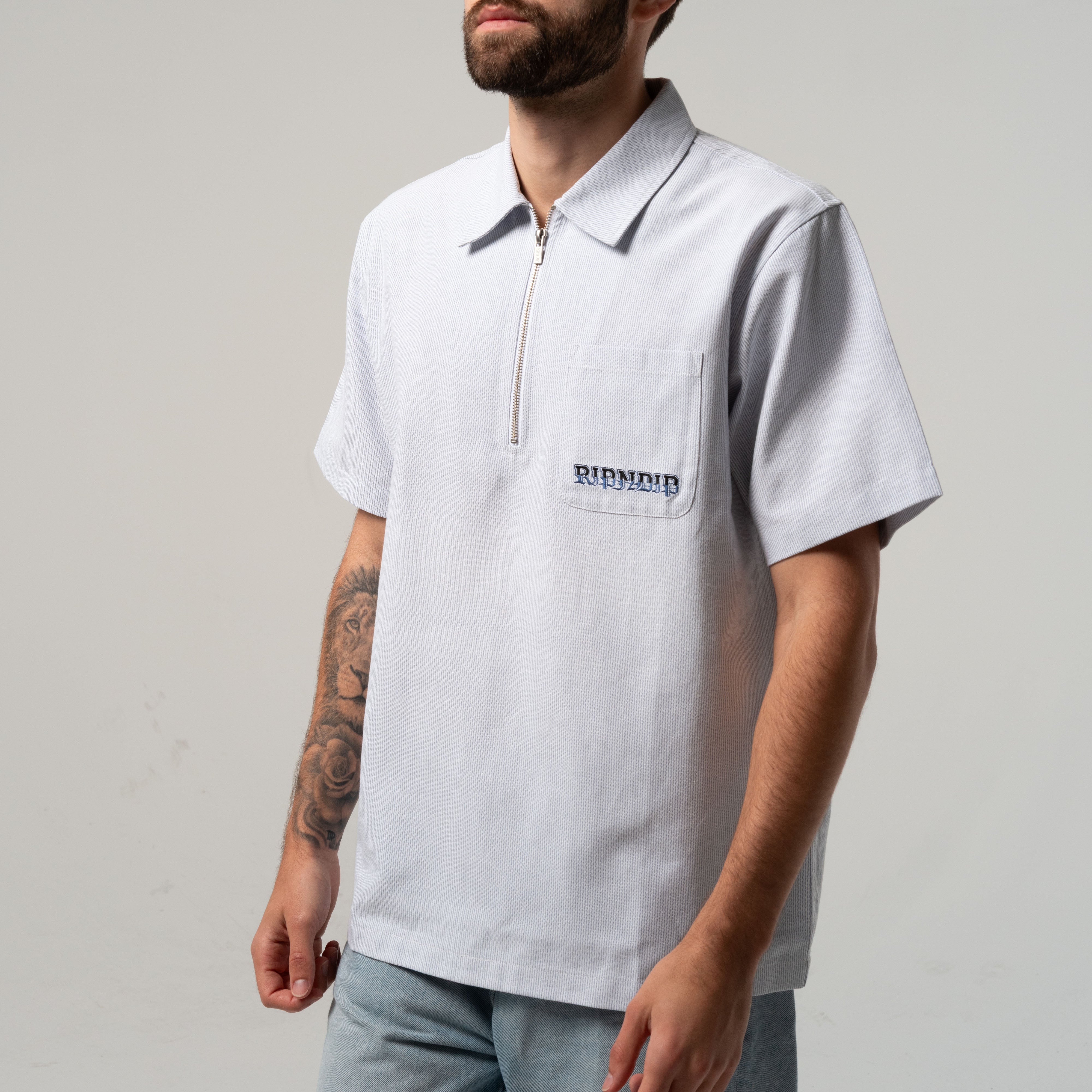RICH SPIRIT QUARTER ZIP SHIRT