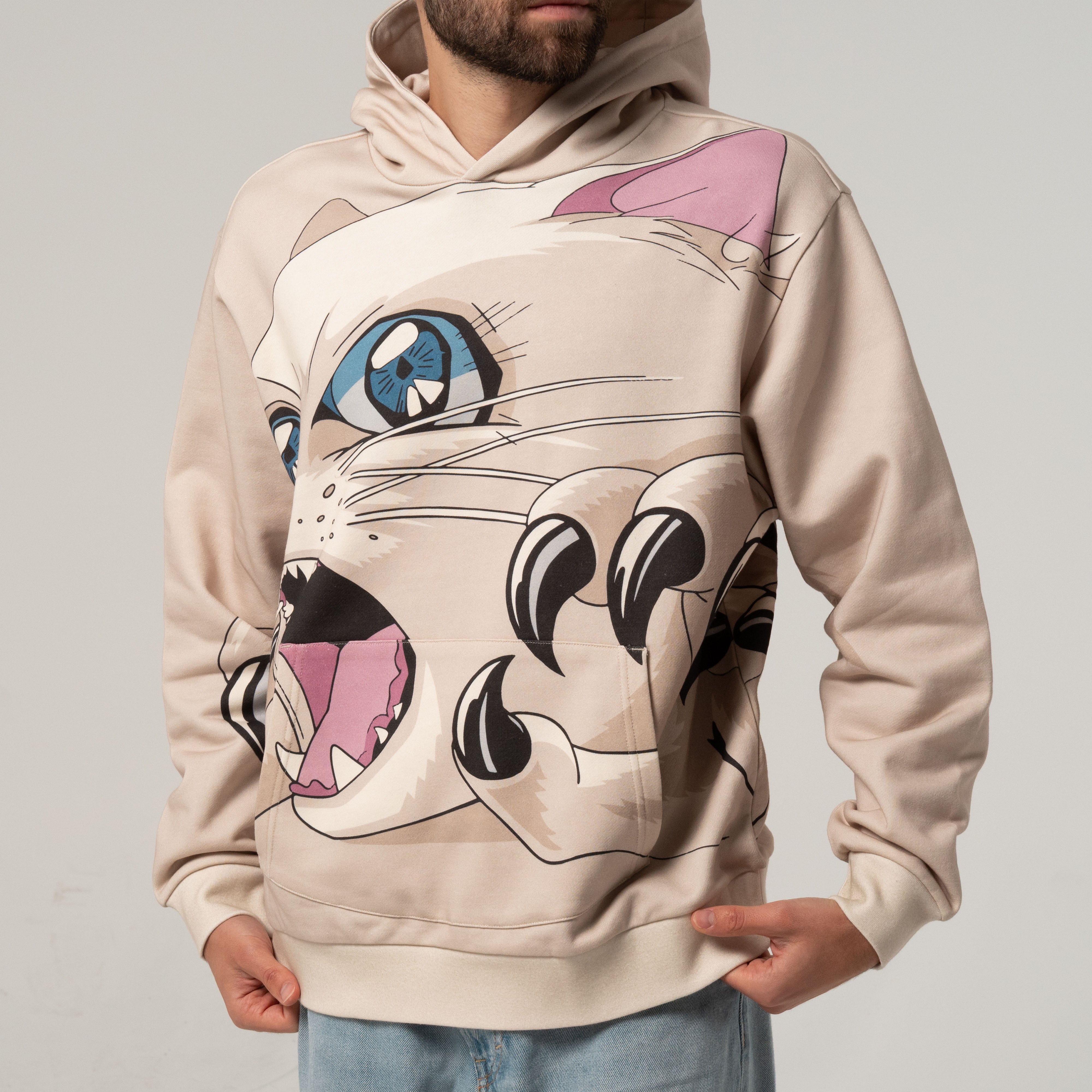 METAL CLAW HOODIE(BONE)