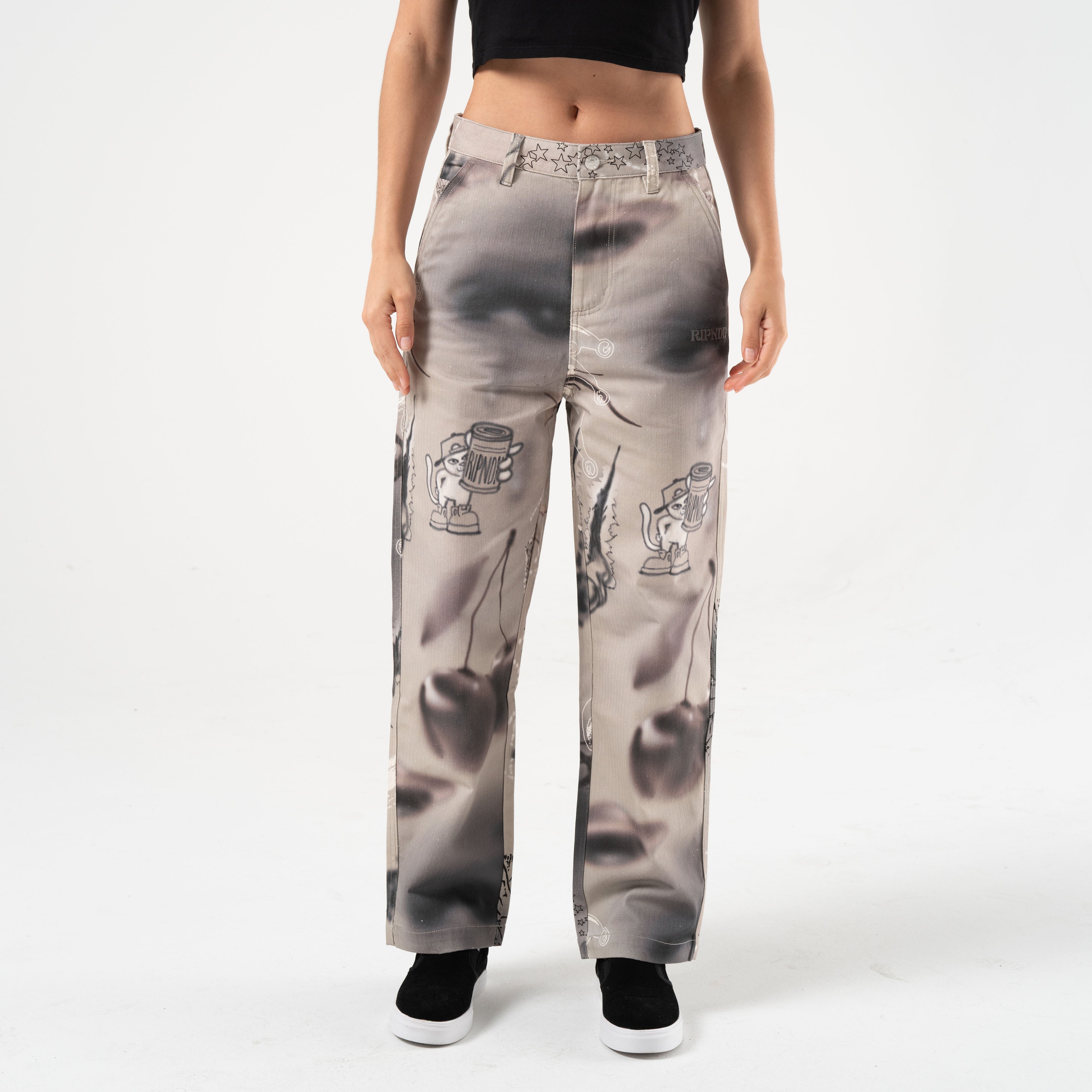 STARGAZING CARPENTER WIDE LEG PANTS