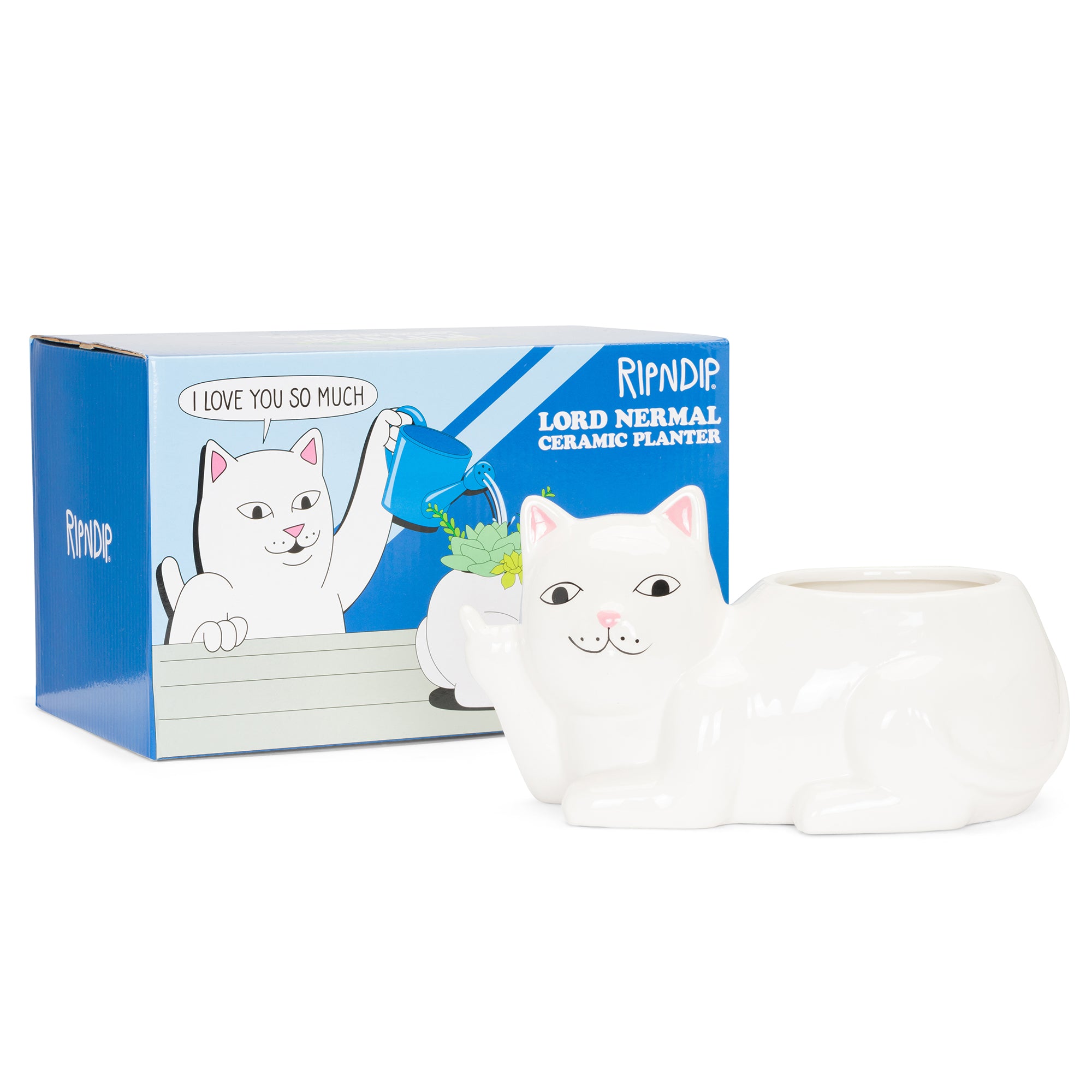 Lord Nermal Pot Ceramic Planter (White)